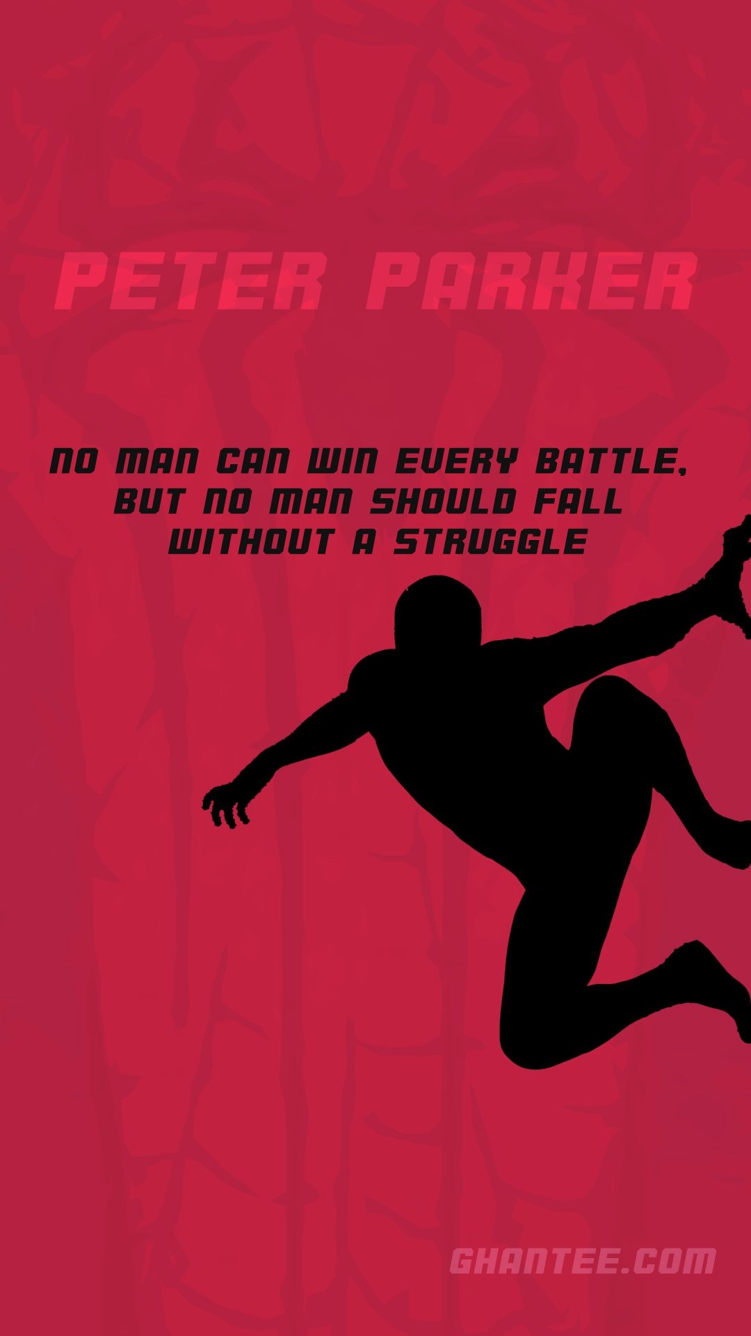 1080x1920 peter parker spiderman quote HD phone wallpaper. HD quotes, Superhero quotes, Parker spiderman, Phone