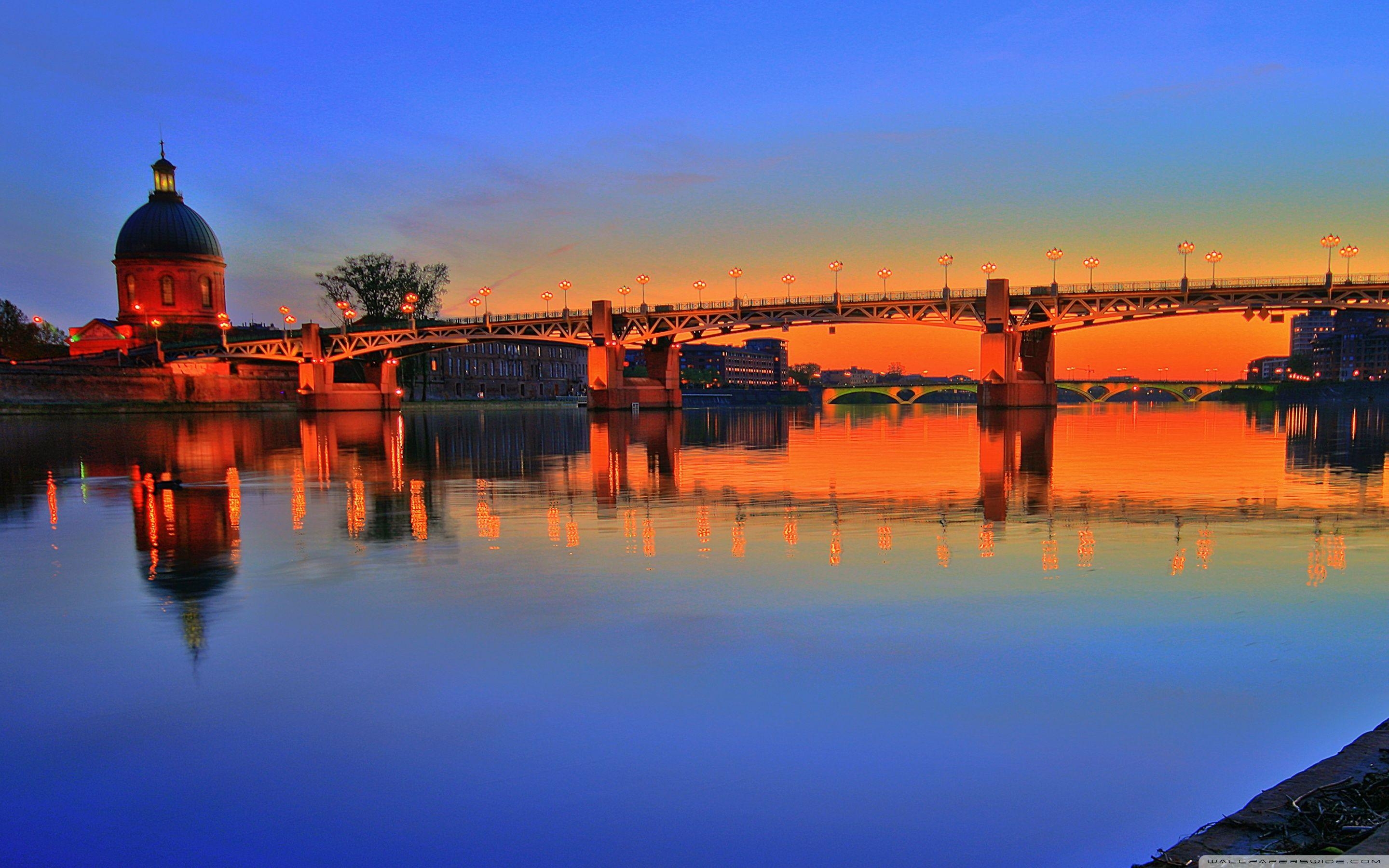 2880x1800 Toulouse Sunset ❤ 4K HD Desktop Wallpaper for 4K Ultra HD TV • Wide, Desktop