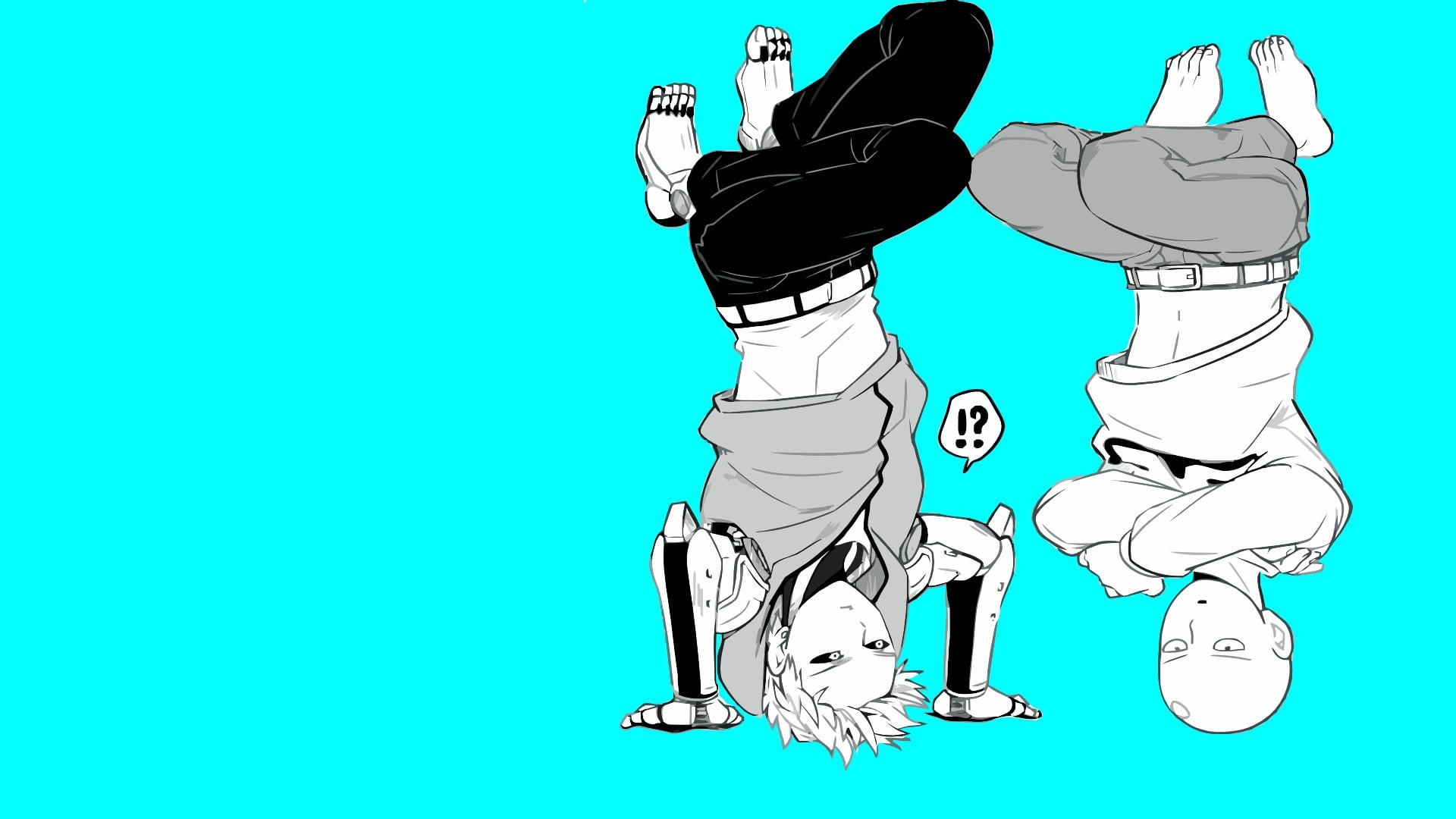 1920x1080 Saitama And Genos Illustration, One Punch Man HD Wallpaper, Desktop