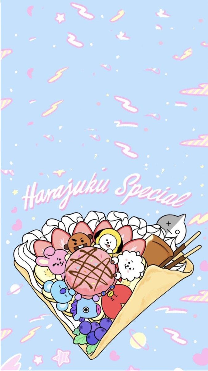 680x1200 BT21 #wallpaper #RJ #SHOOKY #MANG #KOYA #CHIMMY #TATA #COOKY #BTS, Phone