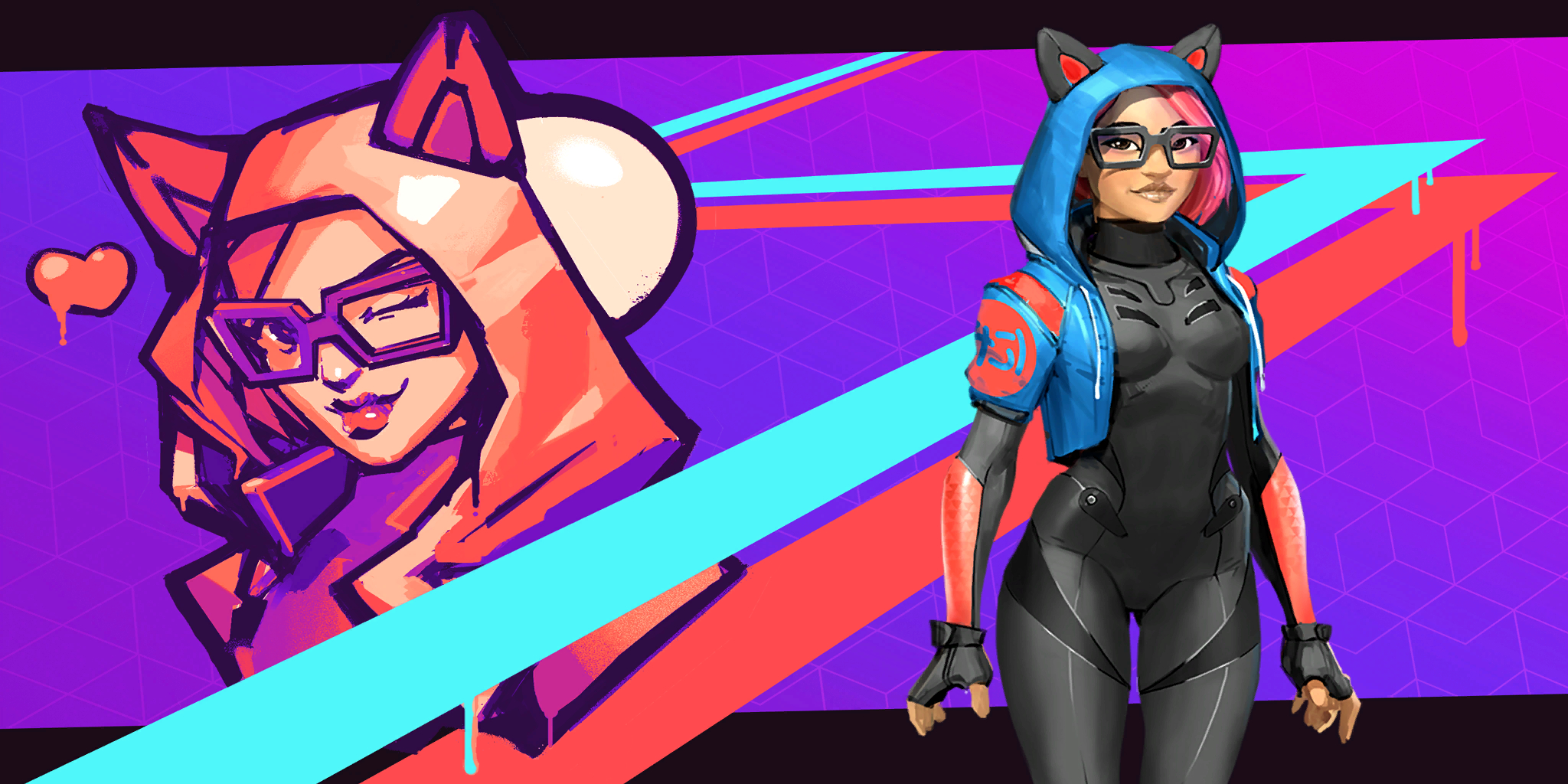 2050x1030 Concept art for Lynx. Rare. Loading Screen. Lynx, Epic games, Desktop
