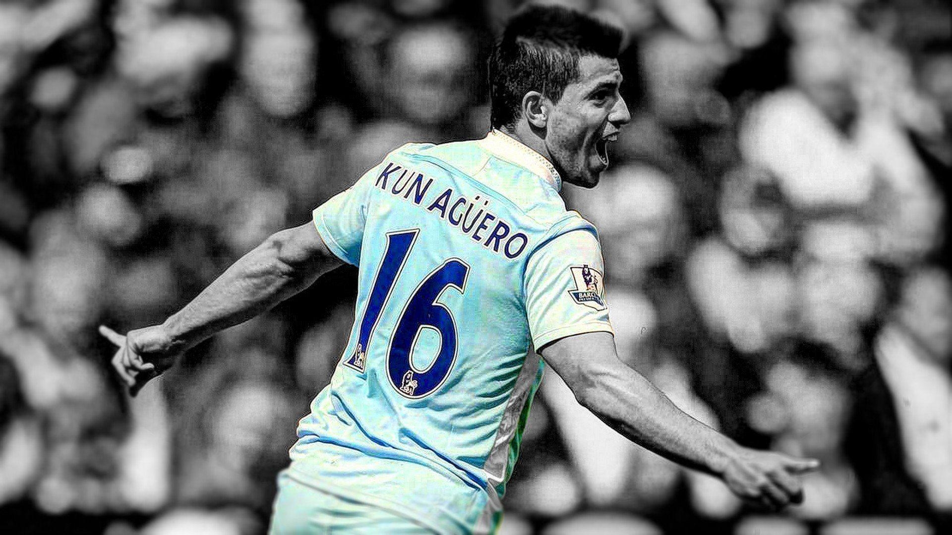 1920x1080 Soccer HDR photography Manchester City Kun Aguero wallpaper, Desktop