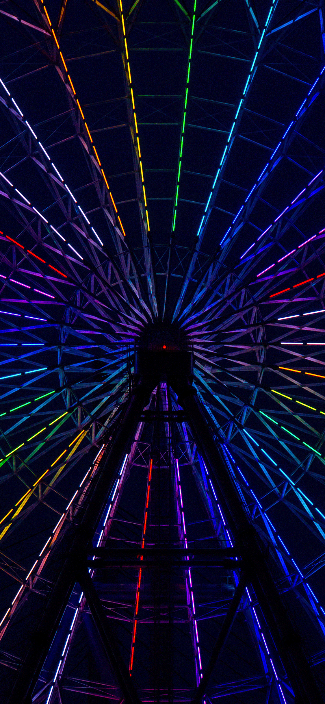 1130x2440 Neon lights Wallpaper for iPhone X, 6, Phone