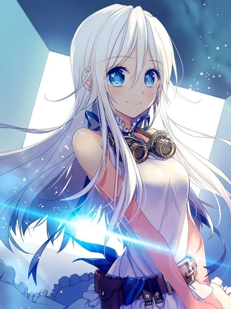 770x1030 Cute Anime Girl Wallpaper, Phone