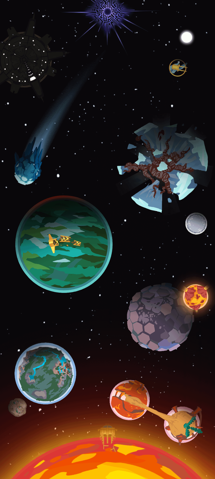 880x1940 Spoilers Phone wallpaper of the Outer, Phone