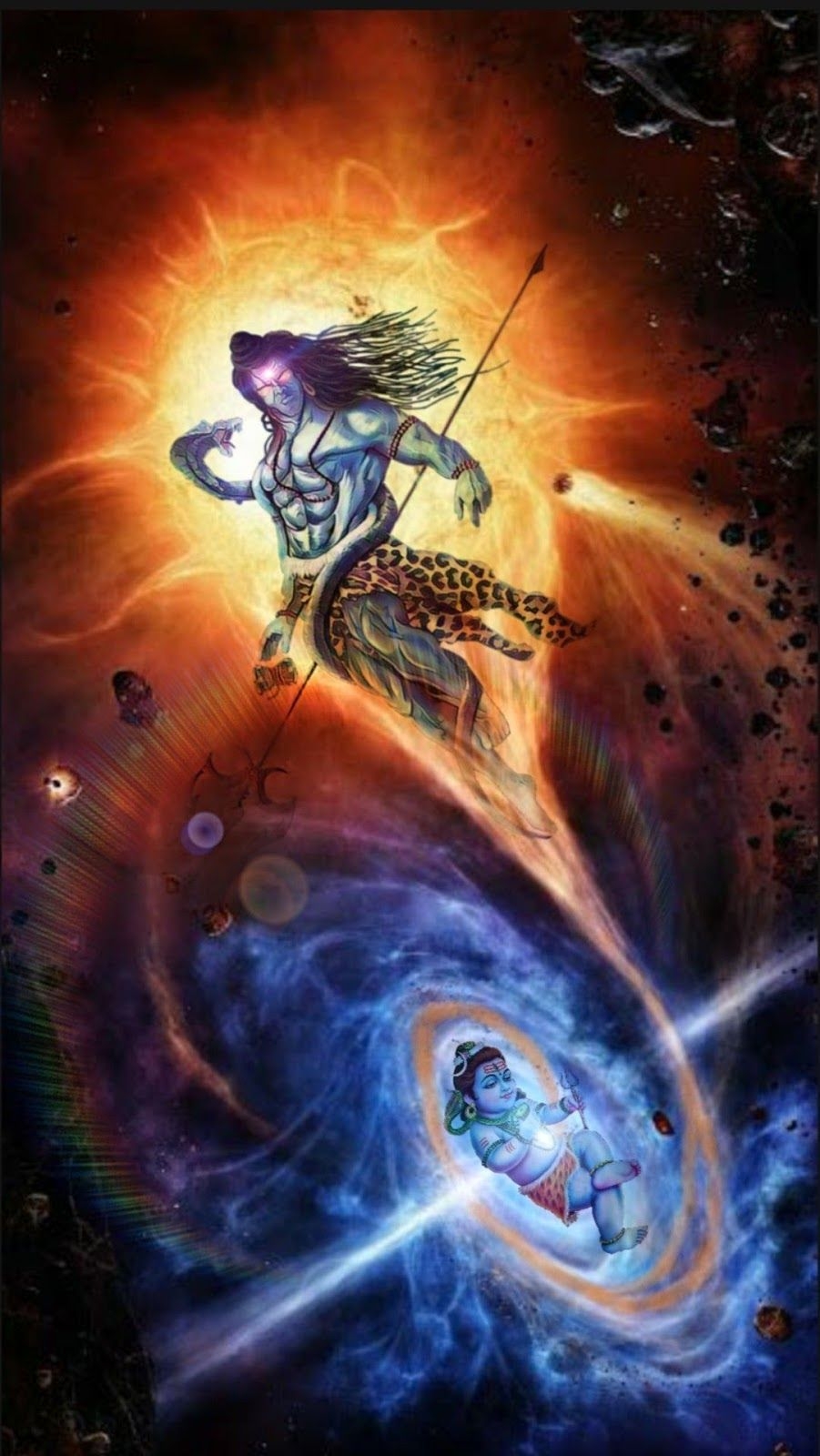 910x1600 Lord Shiva Angr, Phone