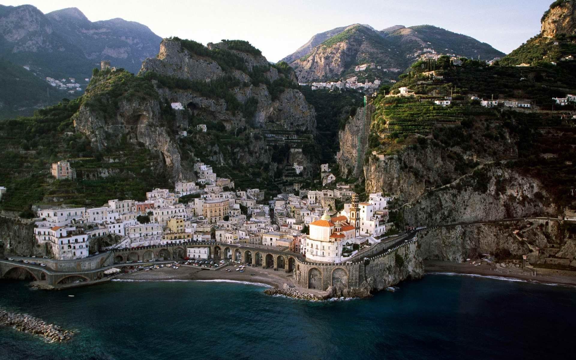 1920x1200 Amalfi Coast Atrani Italy wallpaper. Amalfi Coast Atrani Italy, Desktop