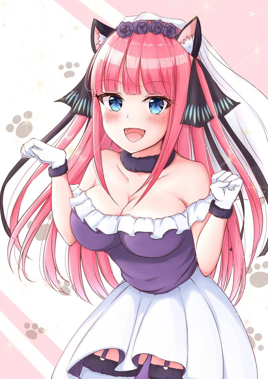 910x1280 Kawaii Anime Neko Girl Wallpaper.animenimania.blogspot.com, Phone