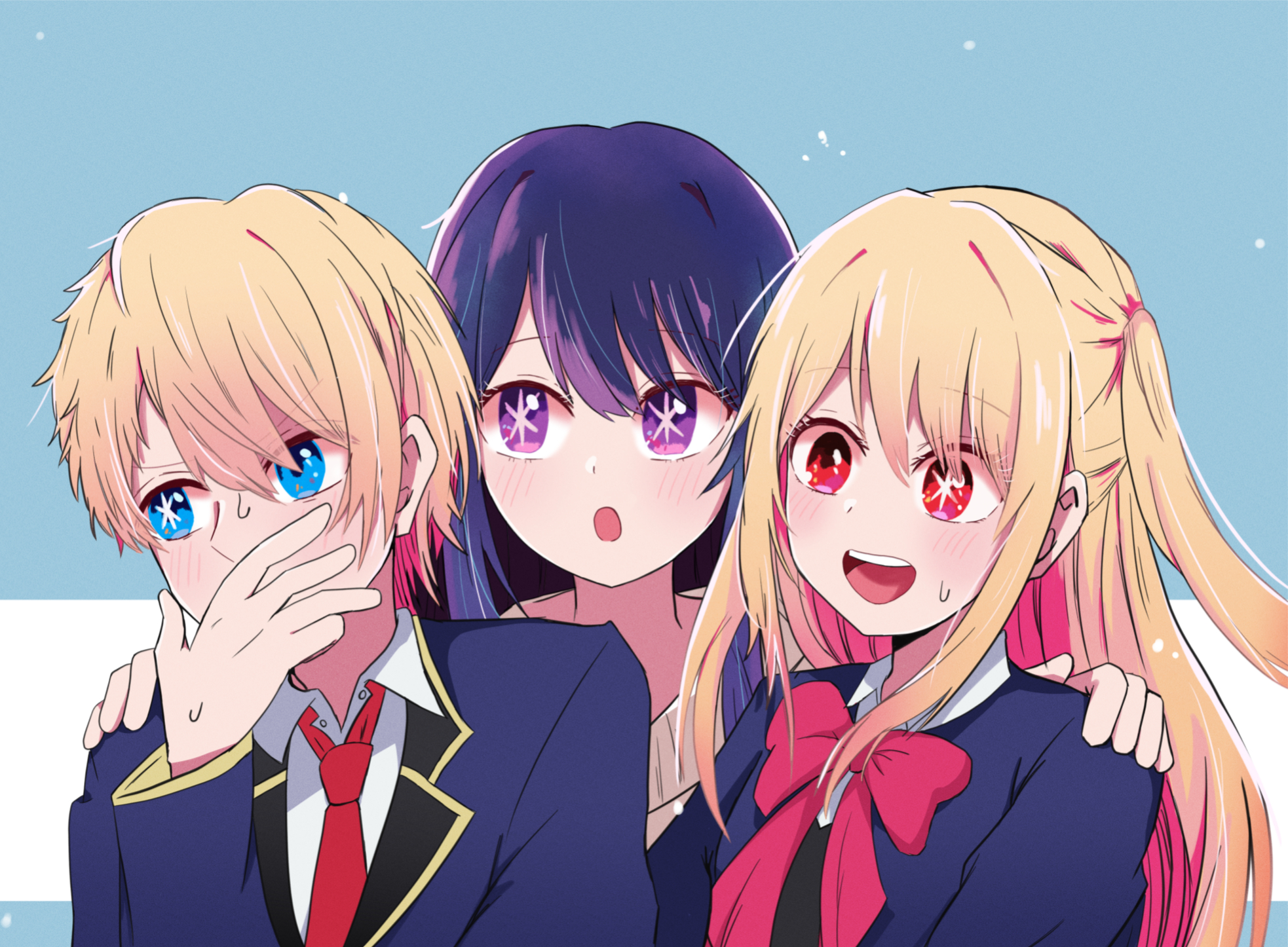 1970x1450 Anime Oshi no Ko HD Wallpaper by さくらてるる, Desktop