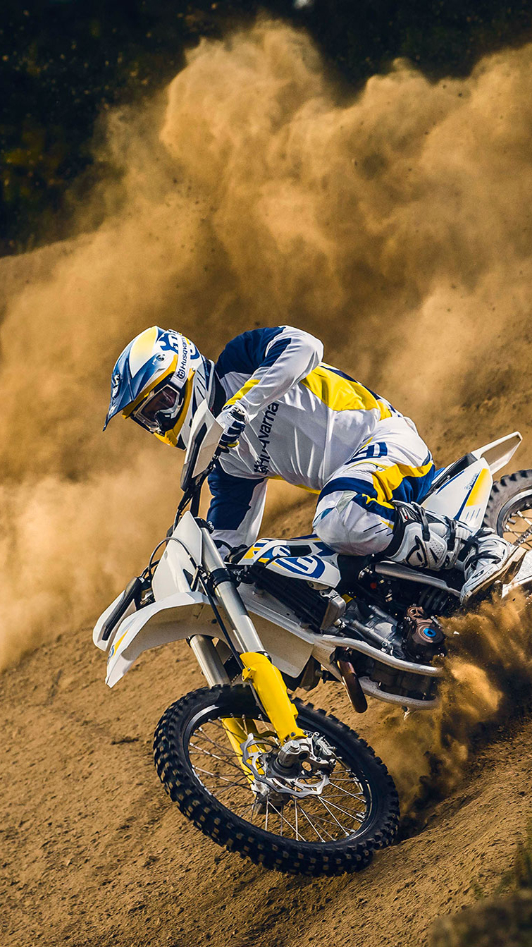 760x1350 Motocross Action Wallpaper for iPhone Pro Max, X, 6, Phone