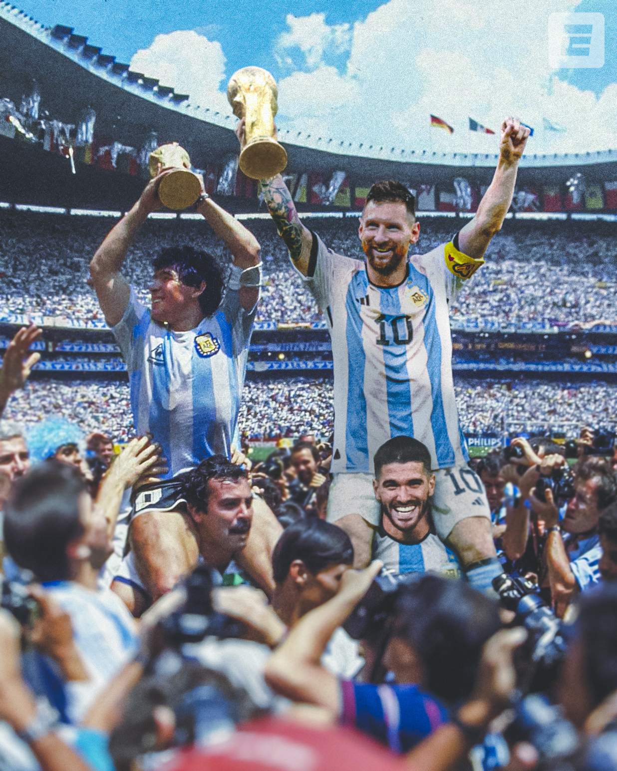 1240x1550 Argentina FIFA World Cup 2022 Champion wallpaper, Phone
