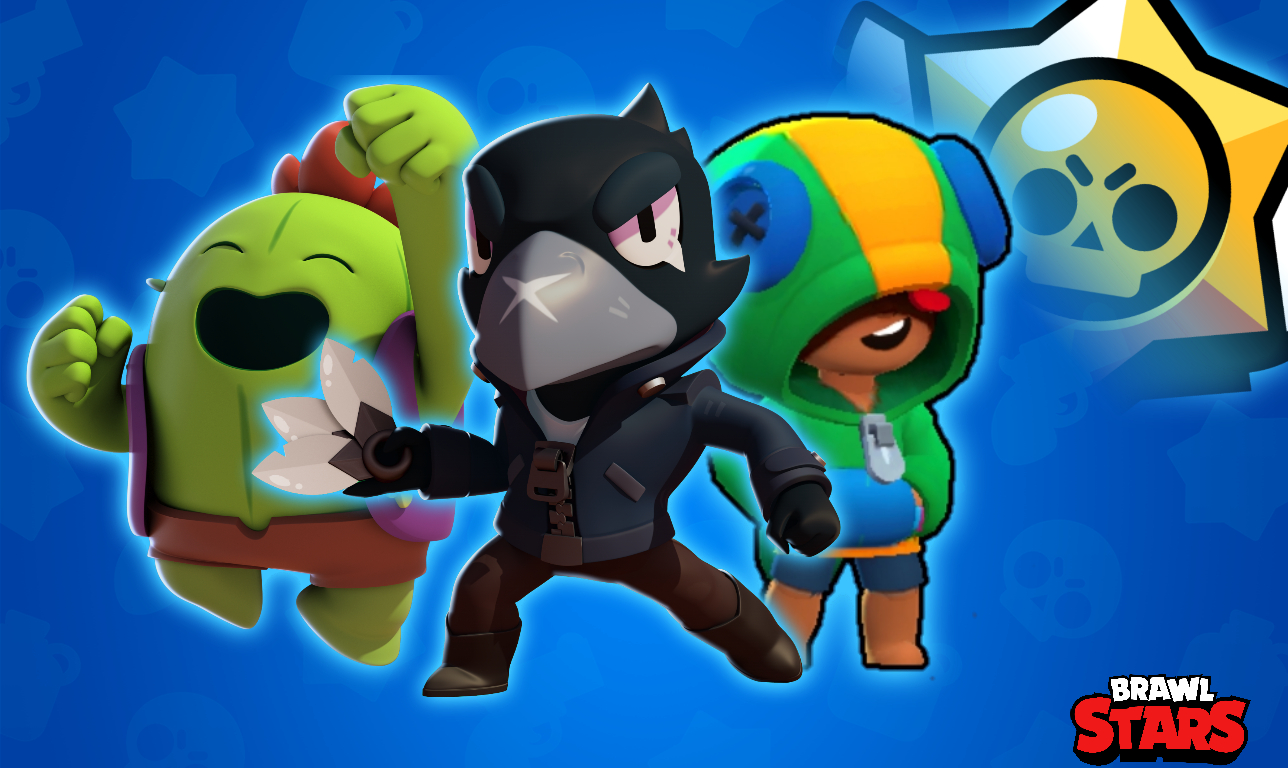 1290x770 I did my own brawl stars wallpaper is it good ?, Desktop