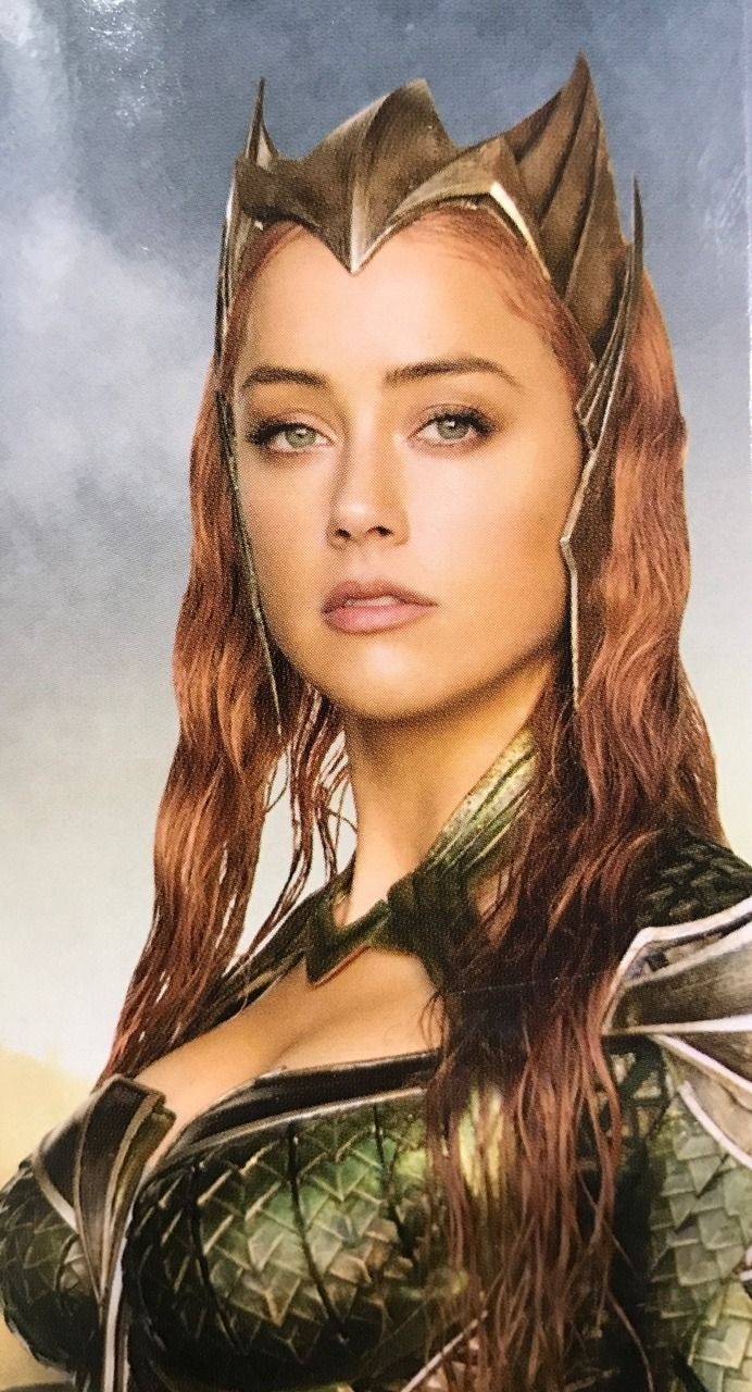 700x1280 comicherald: “Amber Heard as Queen Mera: Justice League promo image ”. Amber heard, Mera, Aquaman, Phone
