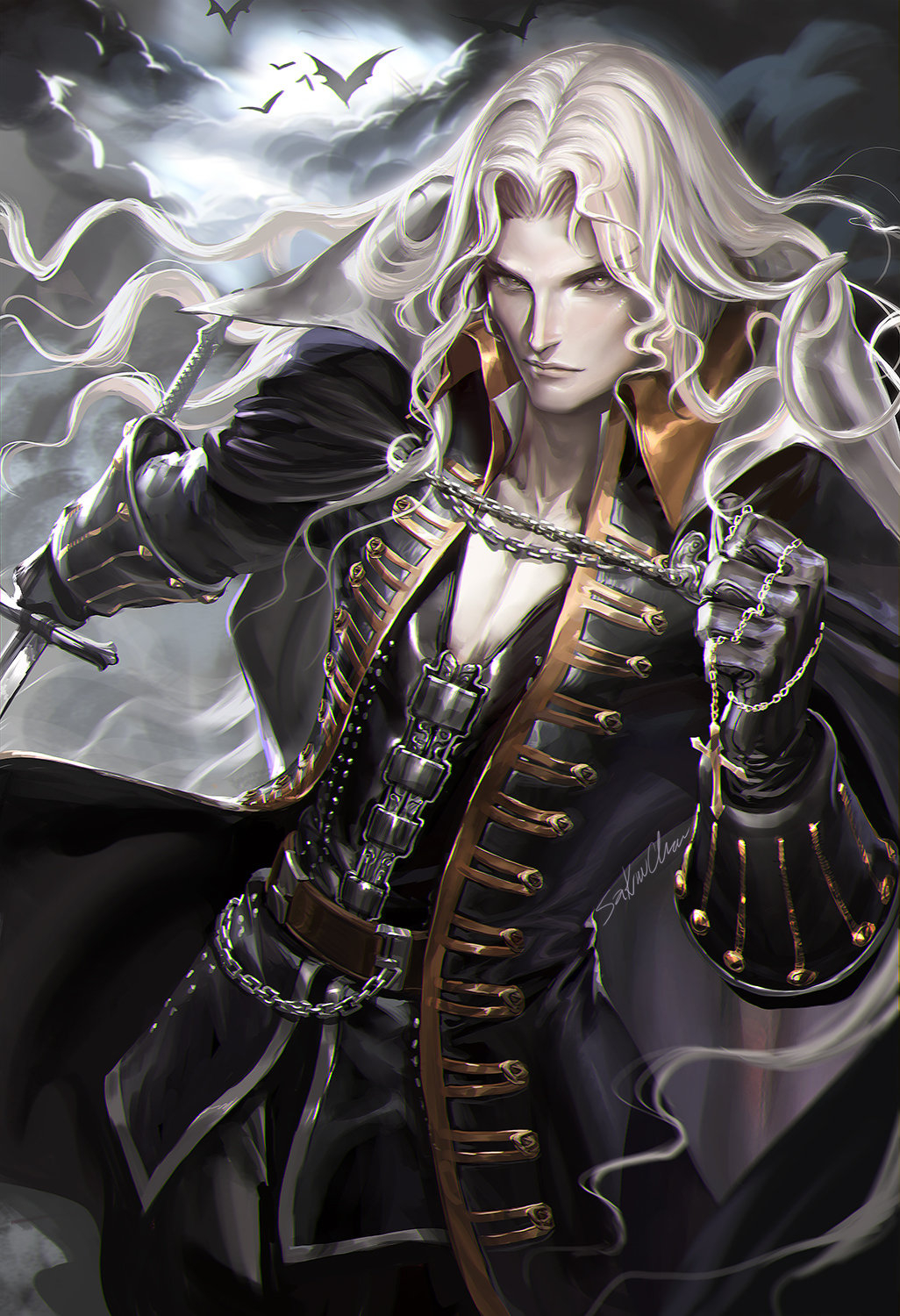 1030x1500 Alucard (Castlevania): Symphony of the Night, Phone