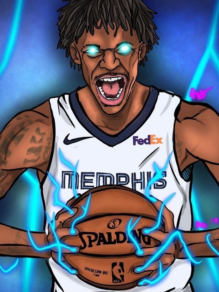 770x1030 Ja morant wallpaper. Basketball photography, Nba picture, Nba jersey, Phone