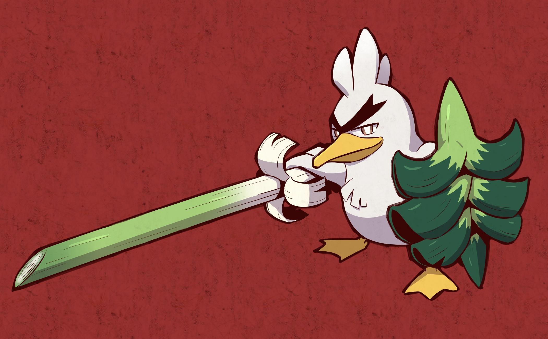 2100x1300 Sirfetch'démon Sword & Shield, Desktop