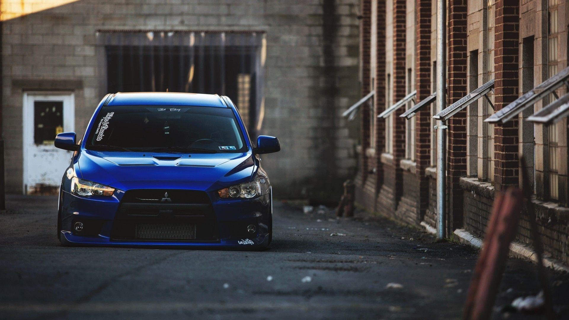 1920x1080 cars, tuning, Mitsubishi Lancer Evolution X, tuned, stance wallpaper, Desktop