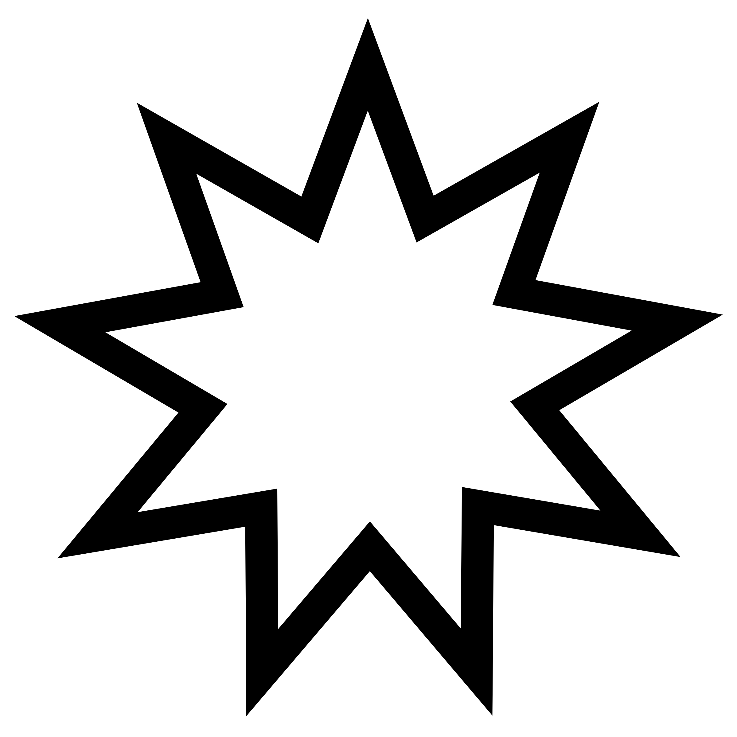 2400x2400 point star graphic download, Phone