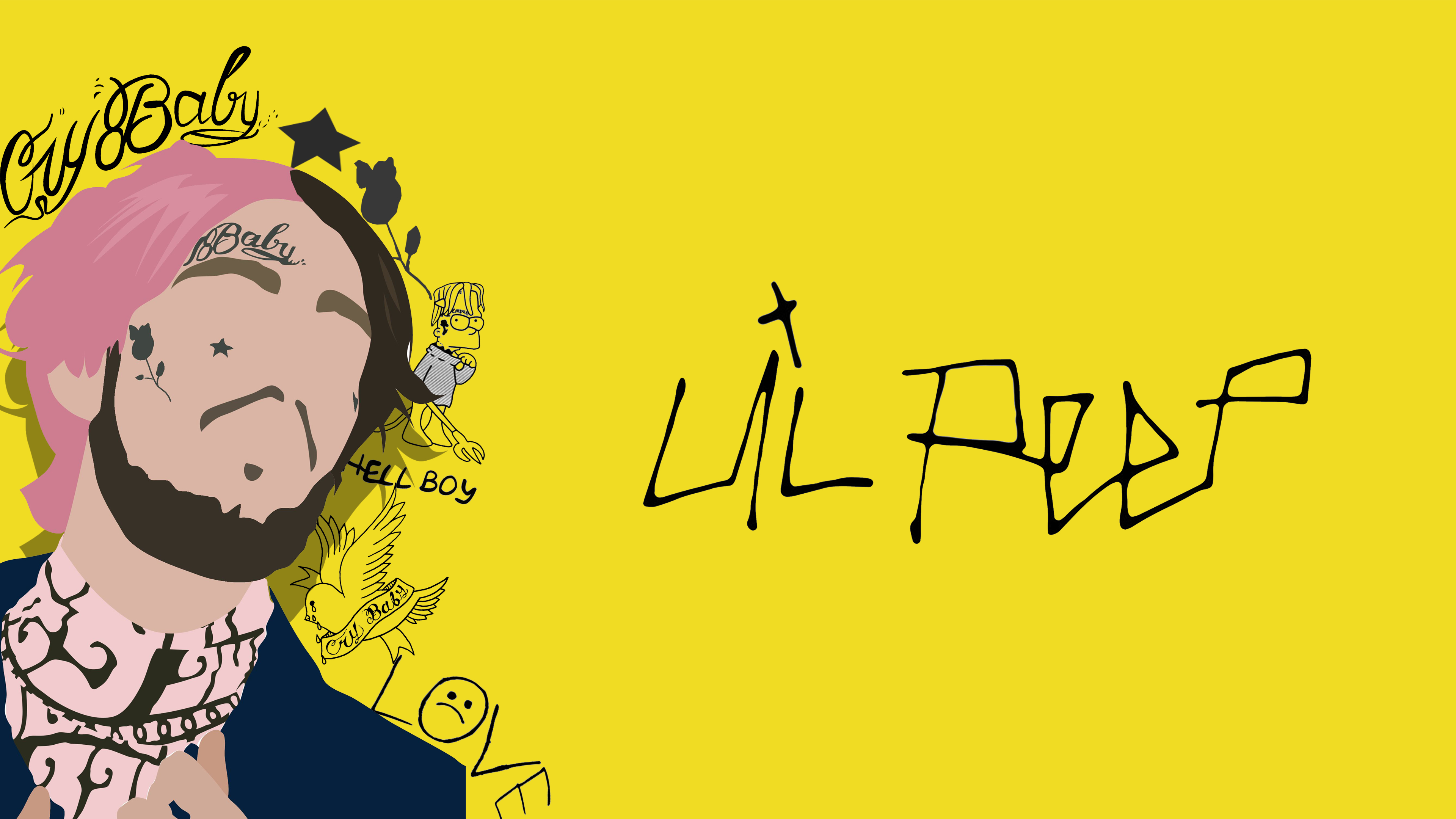 3840x2160 Lil Peep Desktop Wallpaper, Desktop