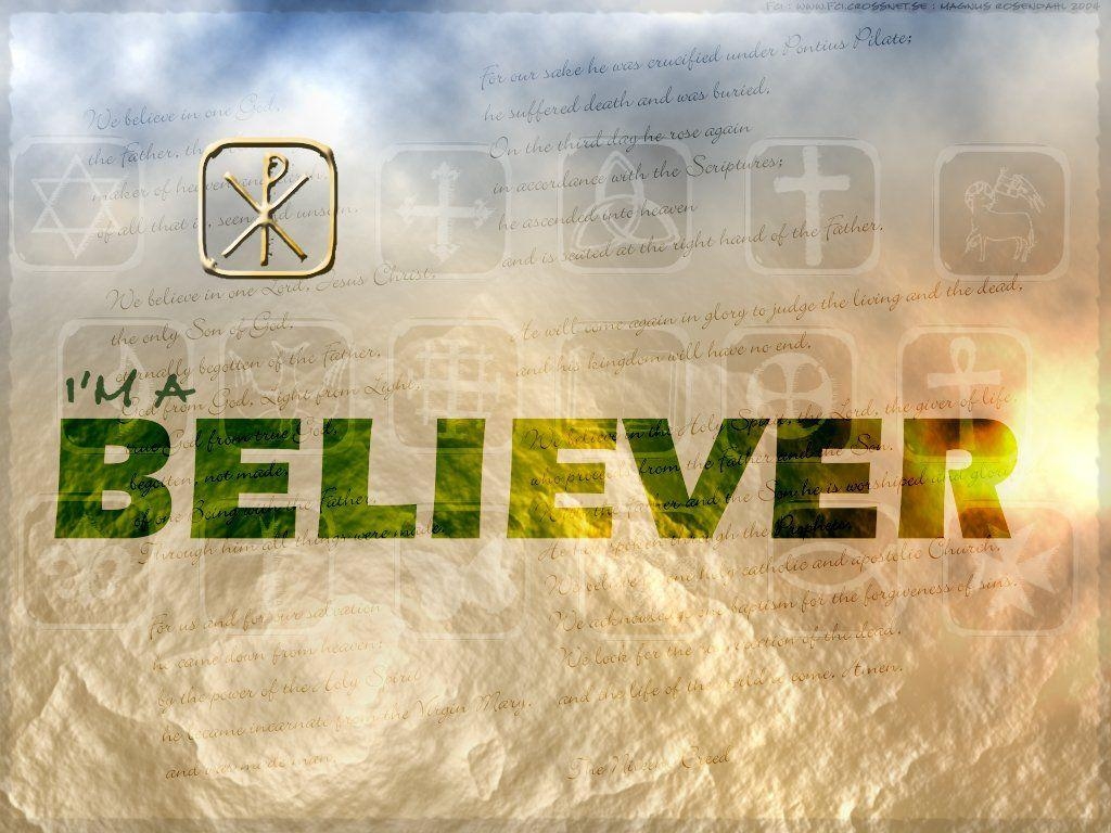 1030x770 Christian Graphic: Believer Wallpaper, Desktop