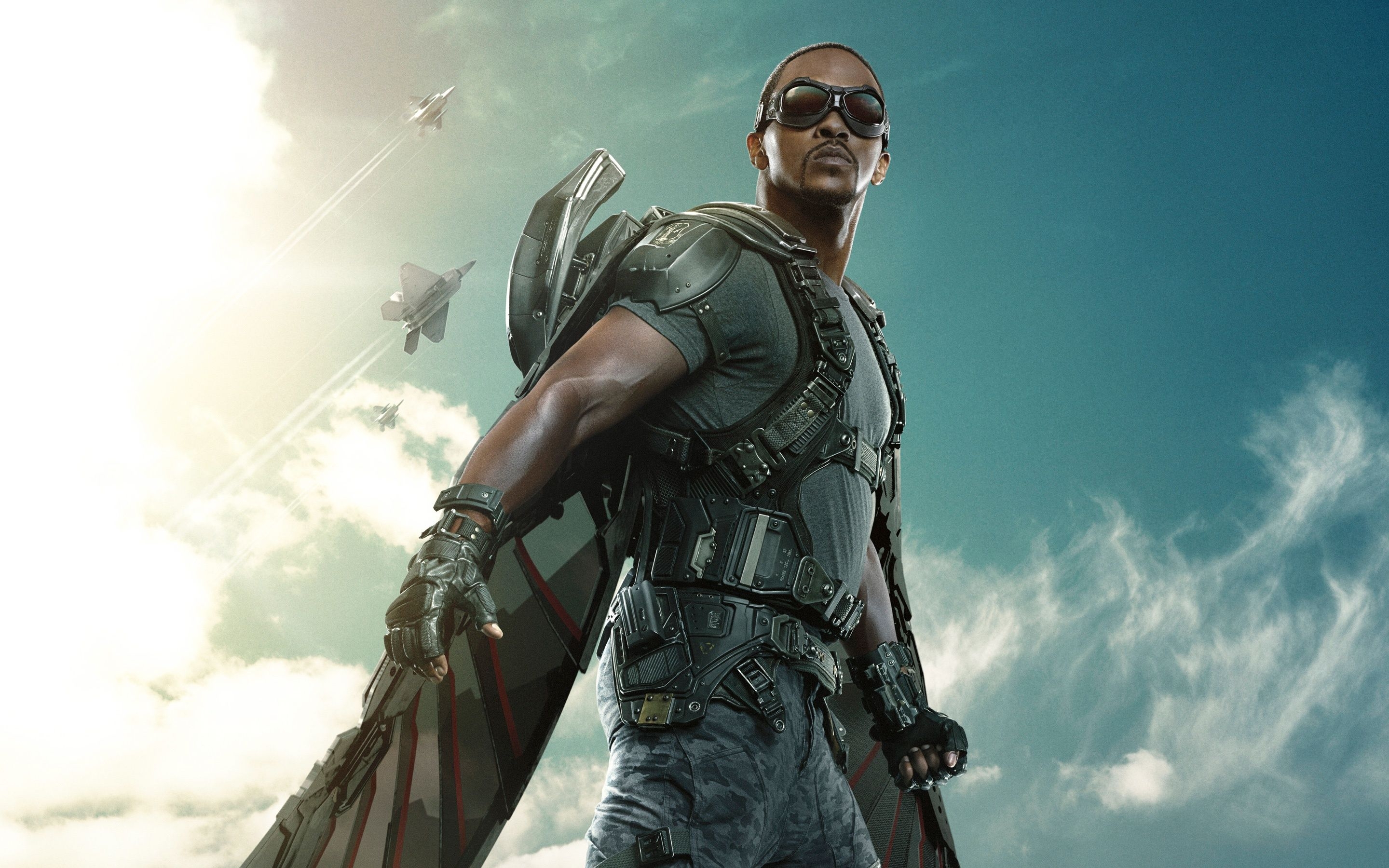 2880x1800 The Falcon Captain America The Winter Soldier Wallpaper in jpg format for free download, Desktop