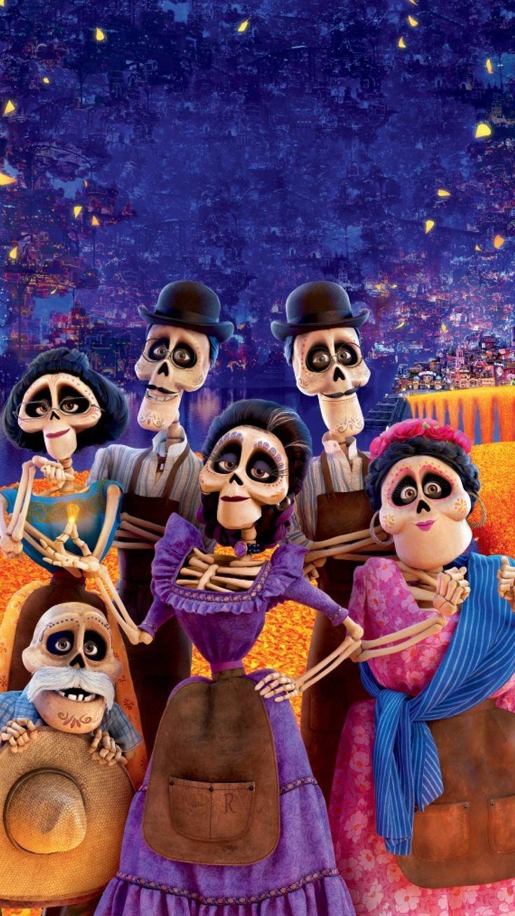 740x1310 best Pixar's Coco (2017) image. iPhone mobile, Phone