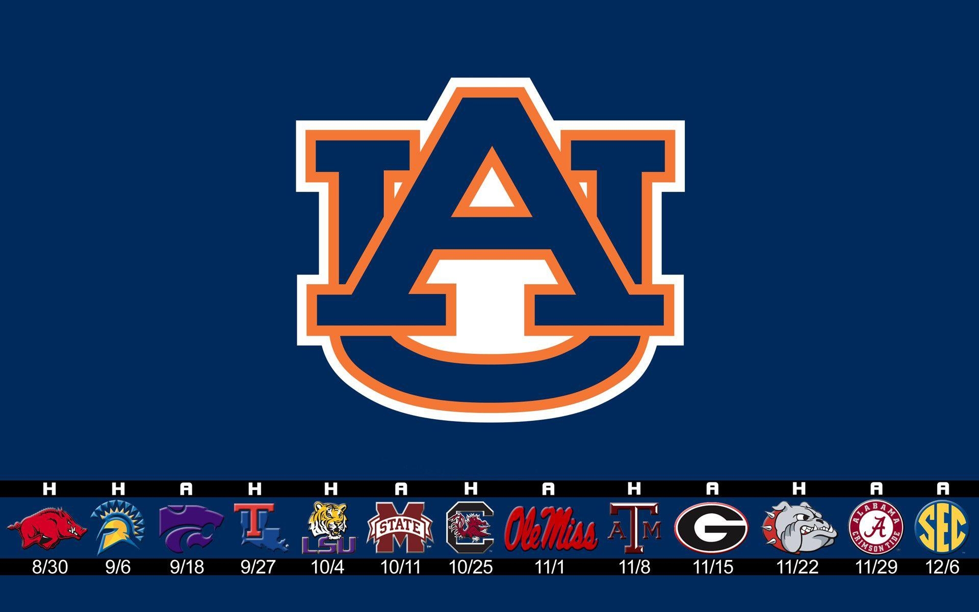 1920x1200 Auburn 2014 Football Schedule Wallpaper, 44 Auburn 2014 Football, Desktop