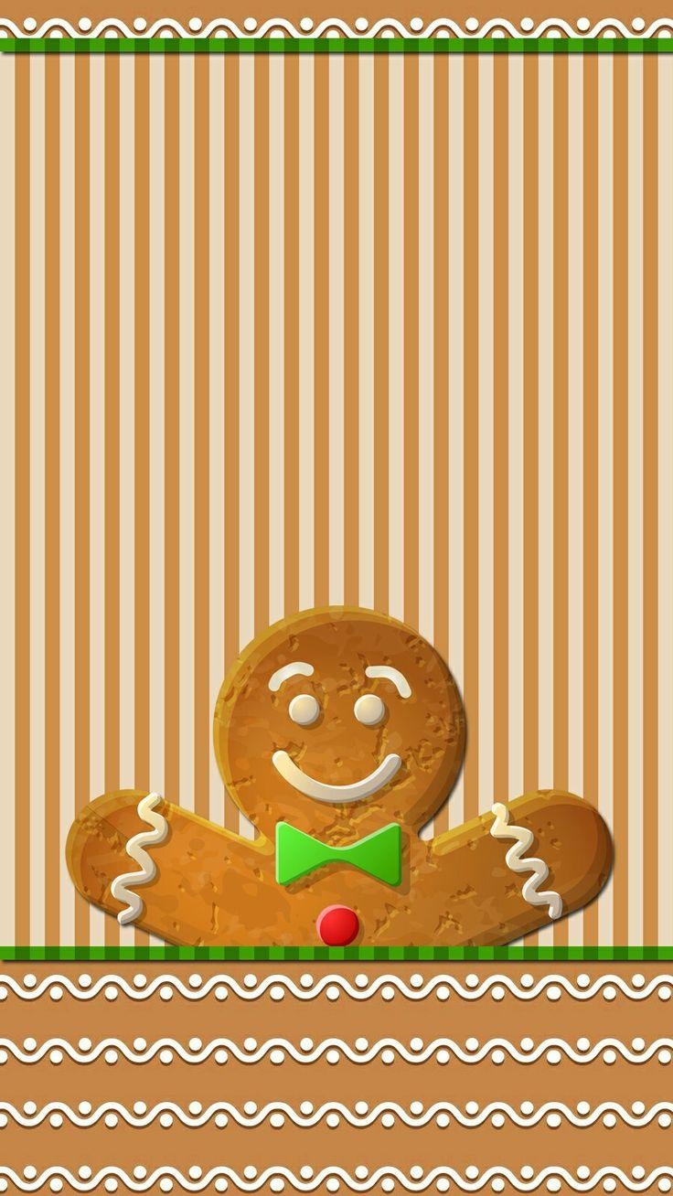 740x1310 Christmas Gingerbread Wallpaper Free Christmas, Phone