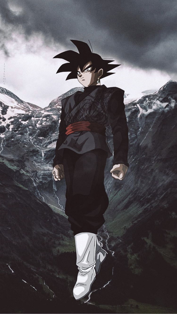 750x1340 Goku Black By 17Silence. Anime dragon ball super, Dragon ball image, Dragon ball wallpaper iphone, Phone