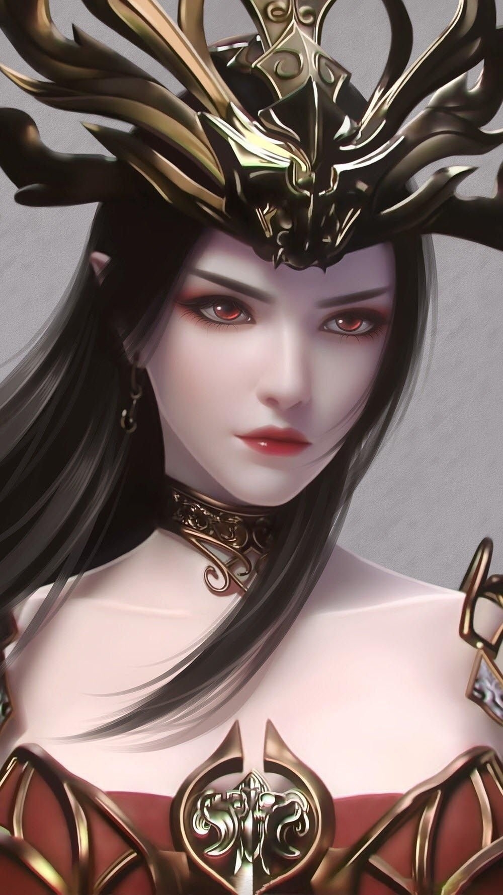 1000x1780 Queen Medusa Wallpaper Download, Phone