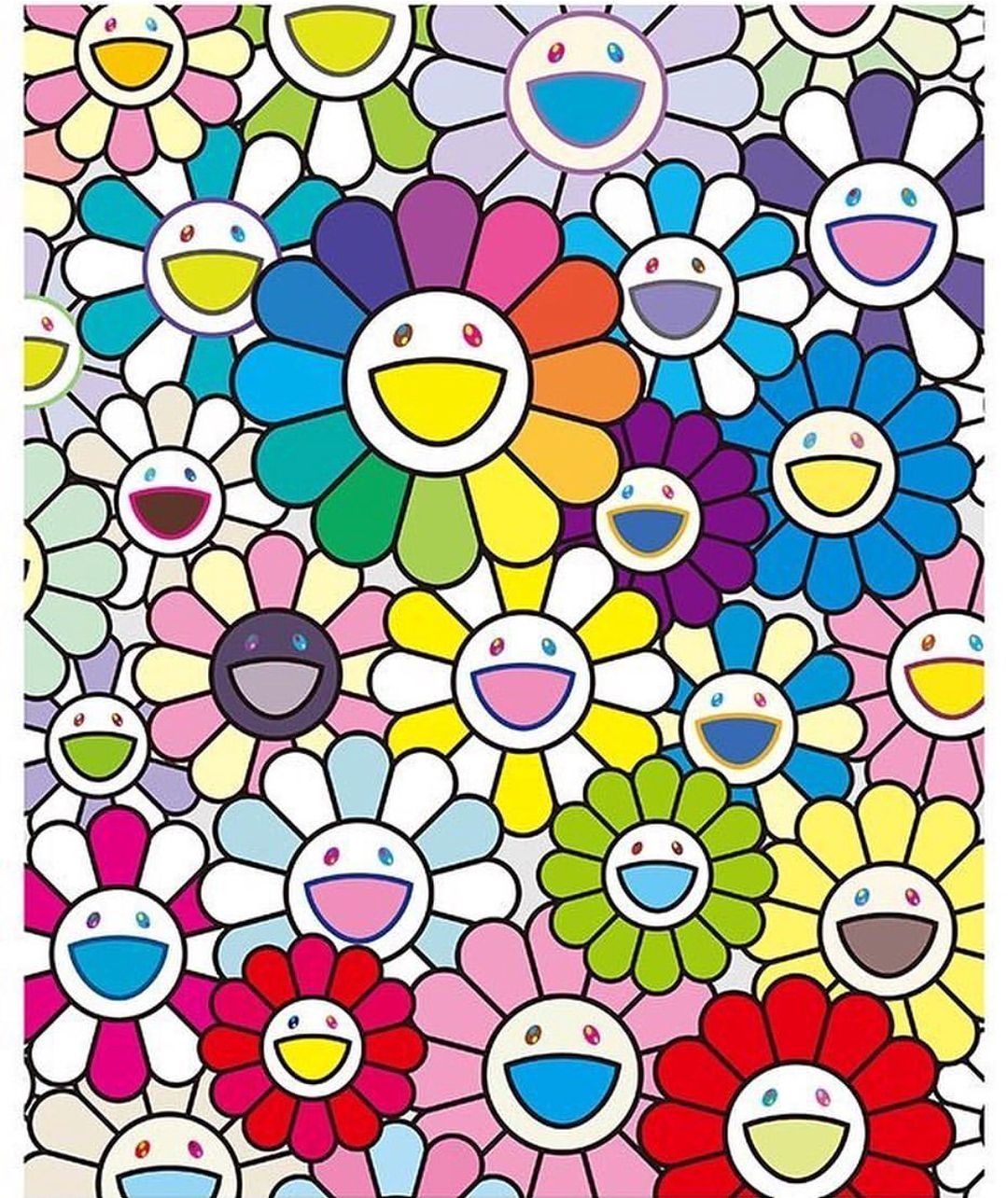 1080x1290 Takashi Murakami on Instagram: “Mark Grotjahn, Takashi Murakami, Phone