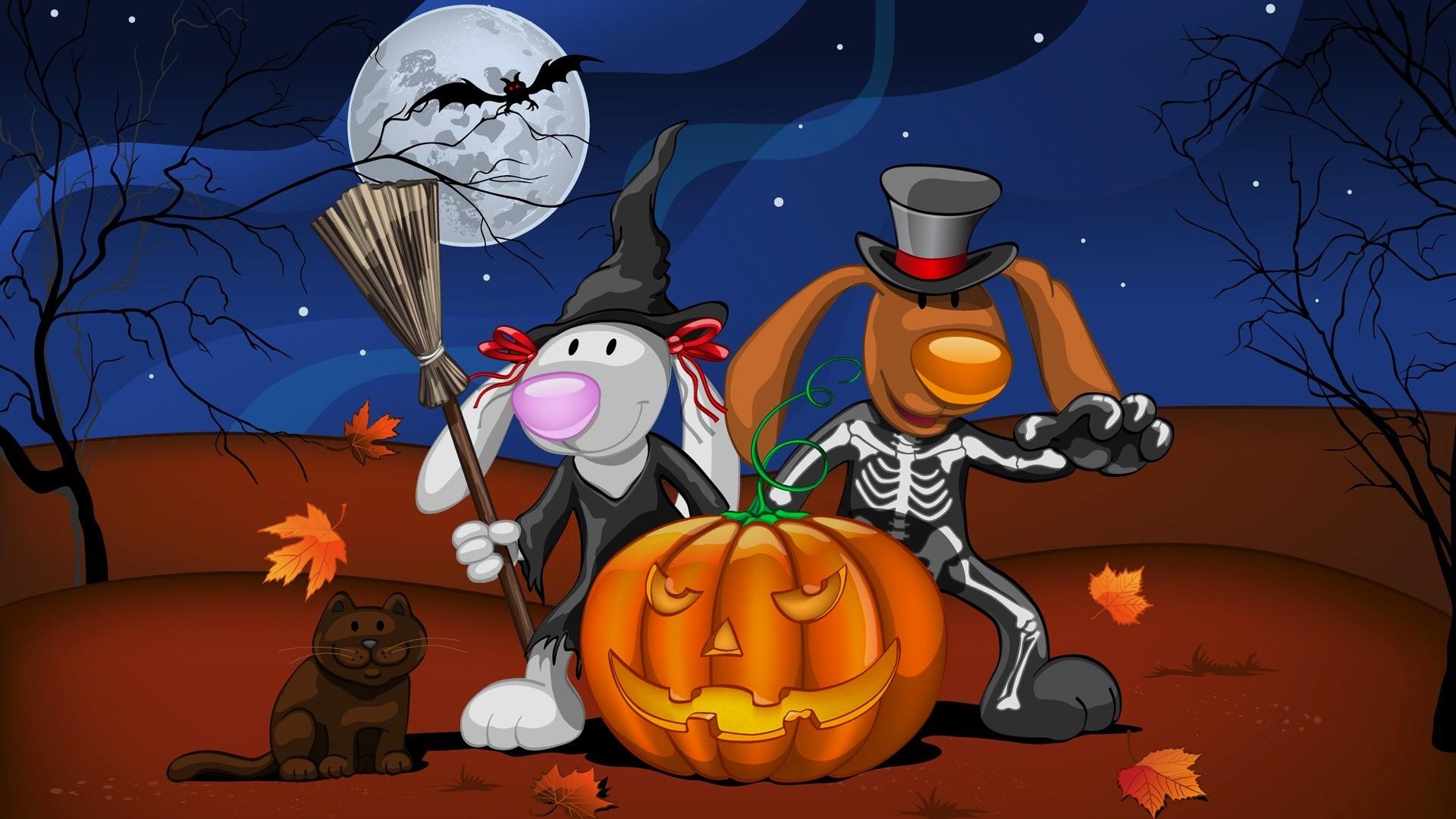 1920x1080 Halloween Kids Background, Desktop