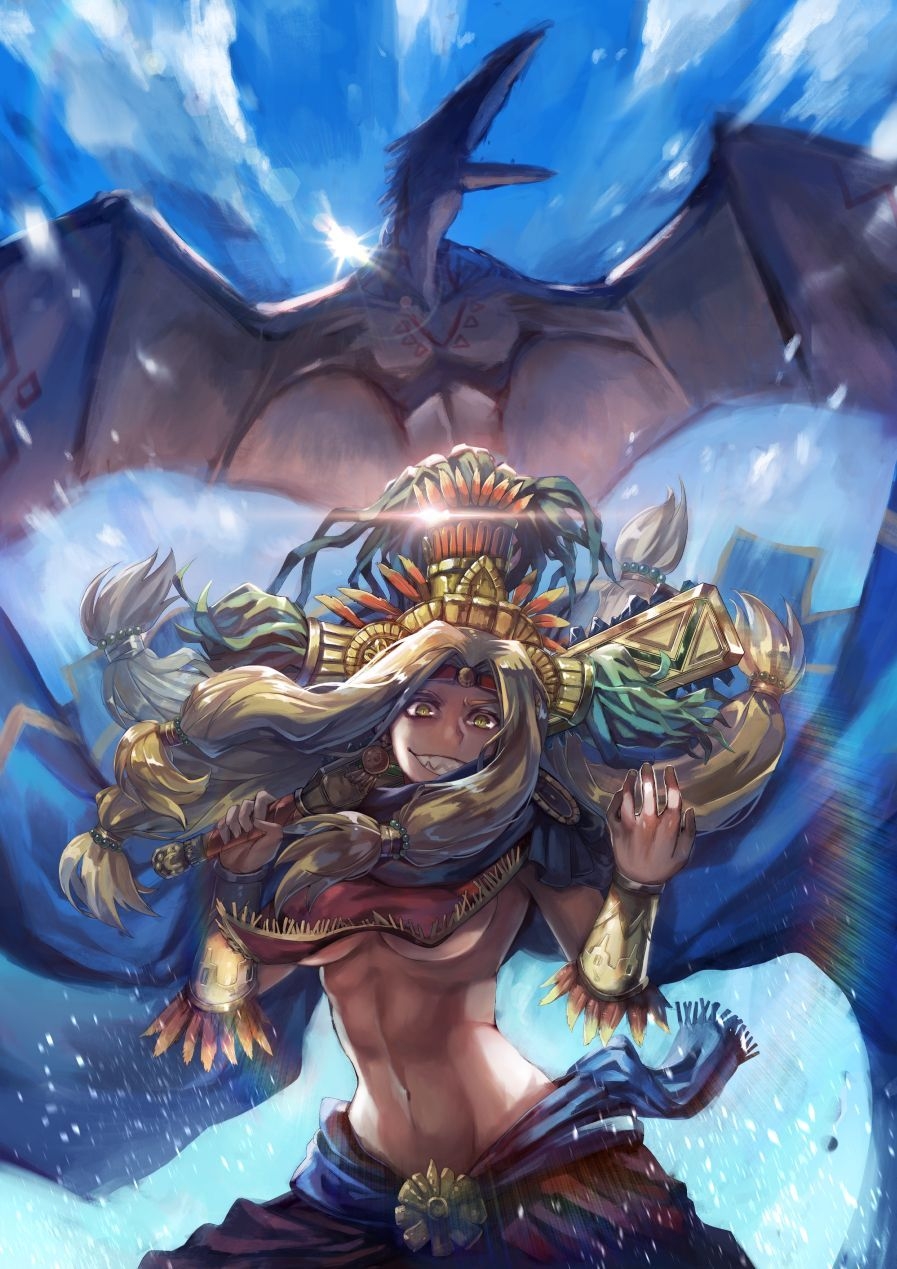 900x1270 Quetzalcoatl【Fate Grand Order】. Quetzalcoatl Anime, Personajes, Phone