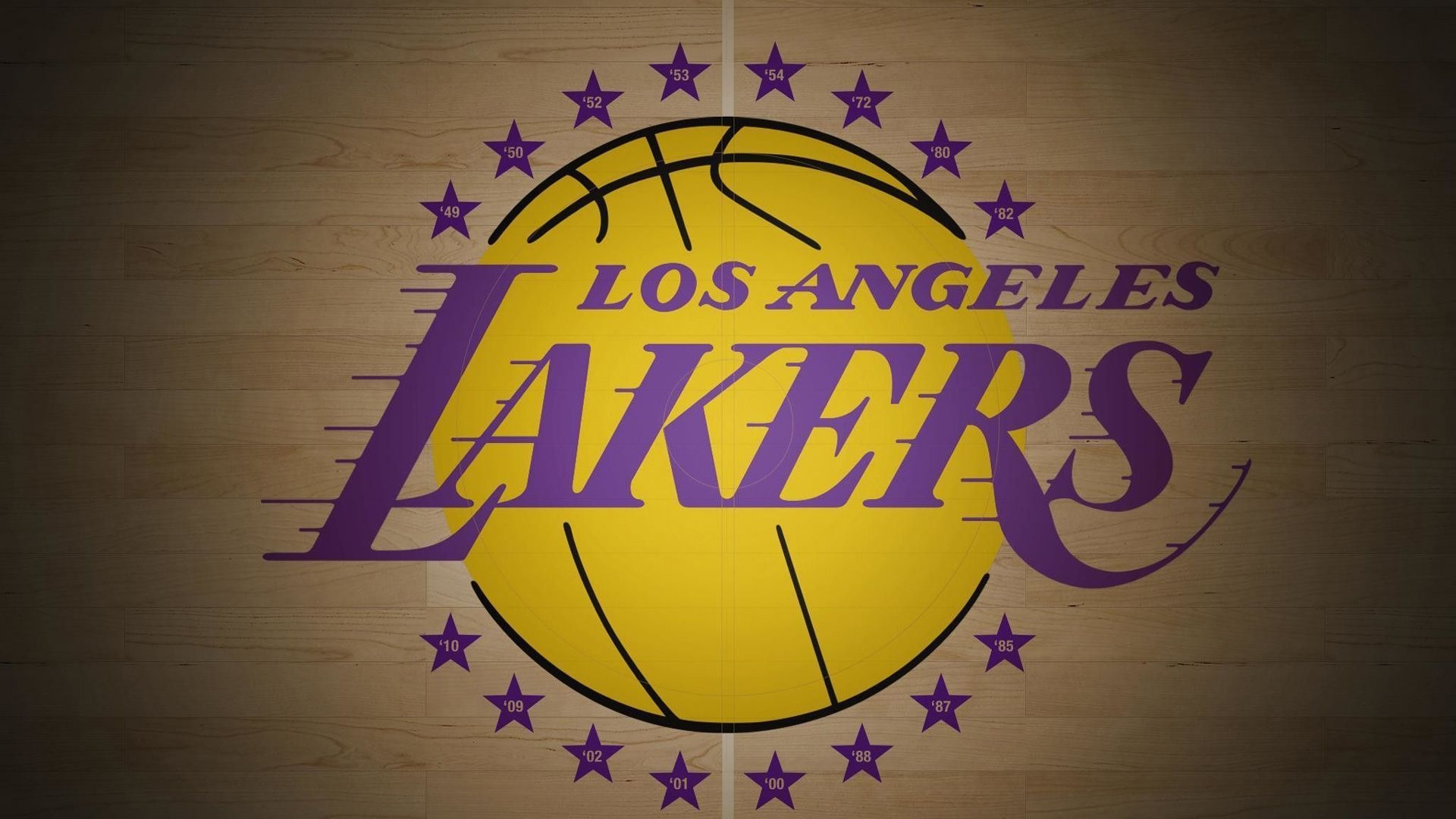 1920x1080 Lakers Logo In Light Brown Background Basketball HD Sports Wallpaper, Desktop