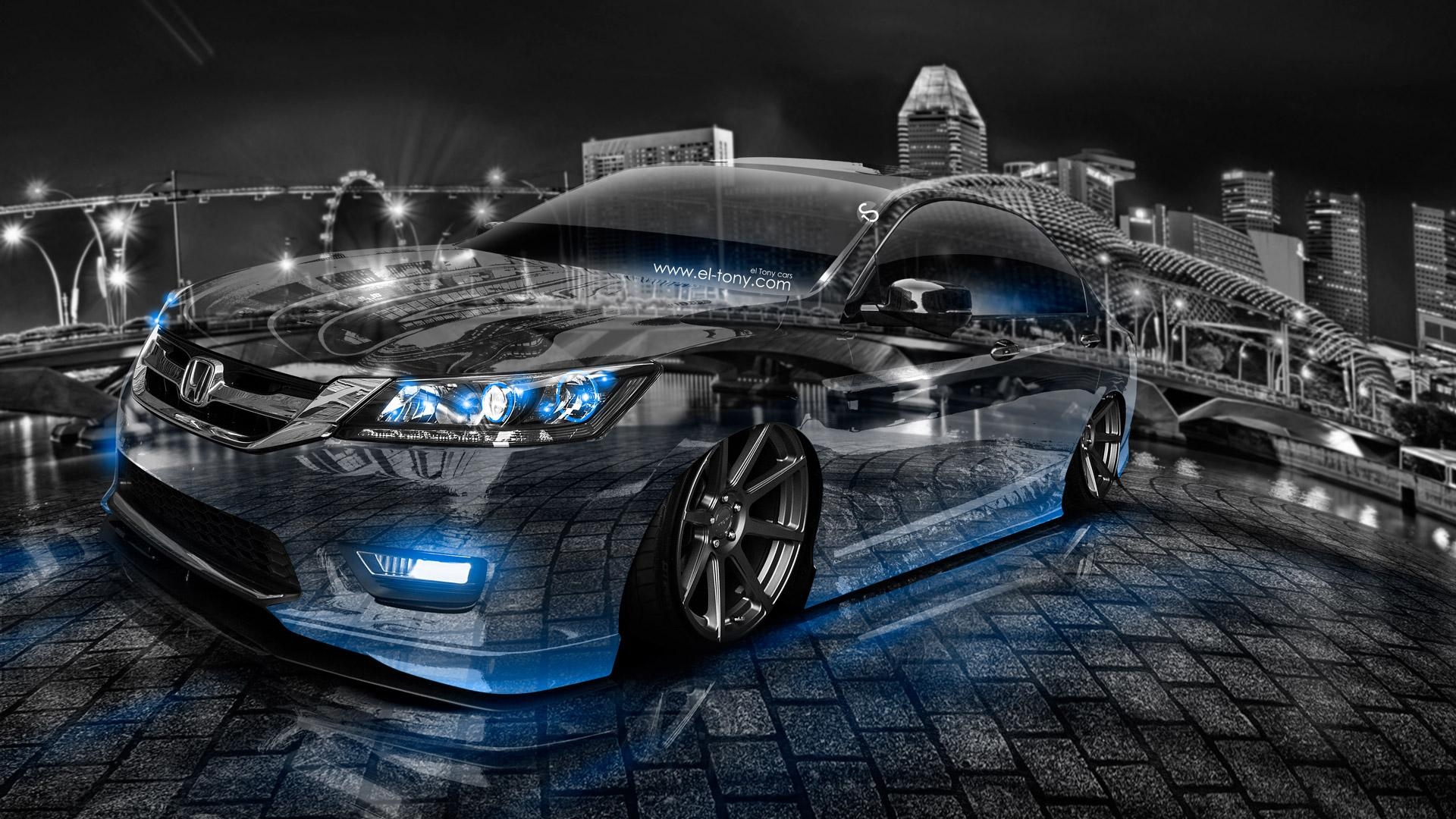 1920x1080 Honda Accord JDM Tuning Crystal City Car 2014, Desktop