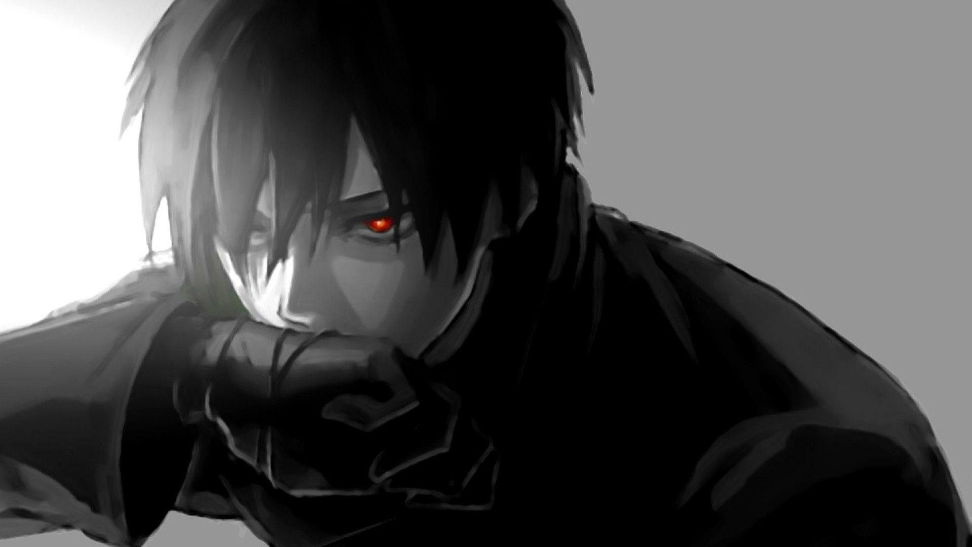 1920x1080 Dark Anime Guy Wallpaper Free Dark Anime Guy Background, Desktop