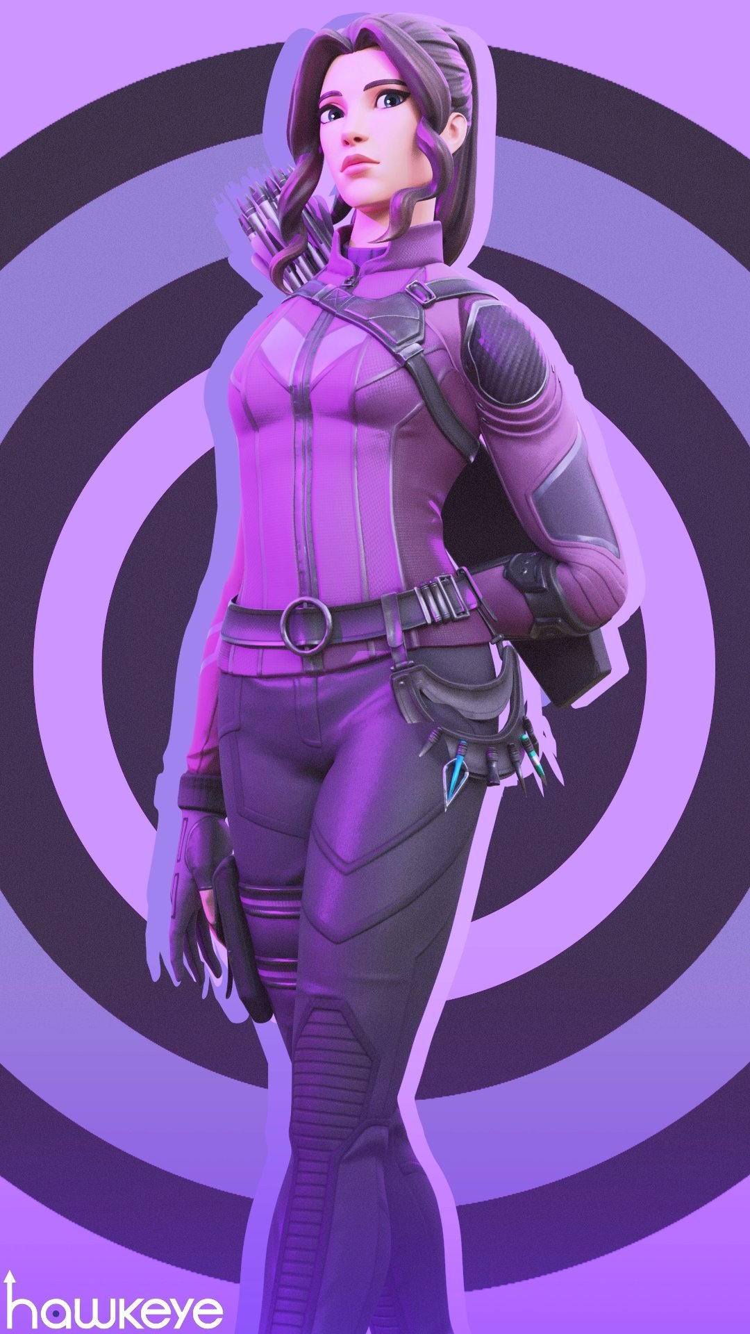 1080x1920 Kate Bishop Fortnite wallpaper, Phone