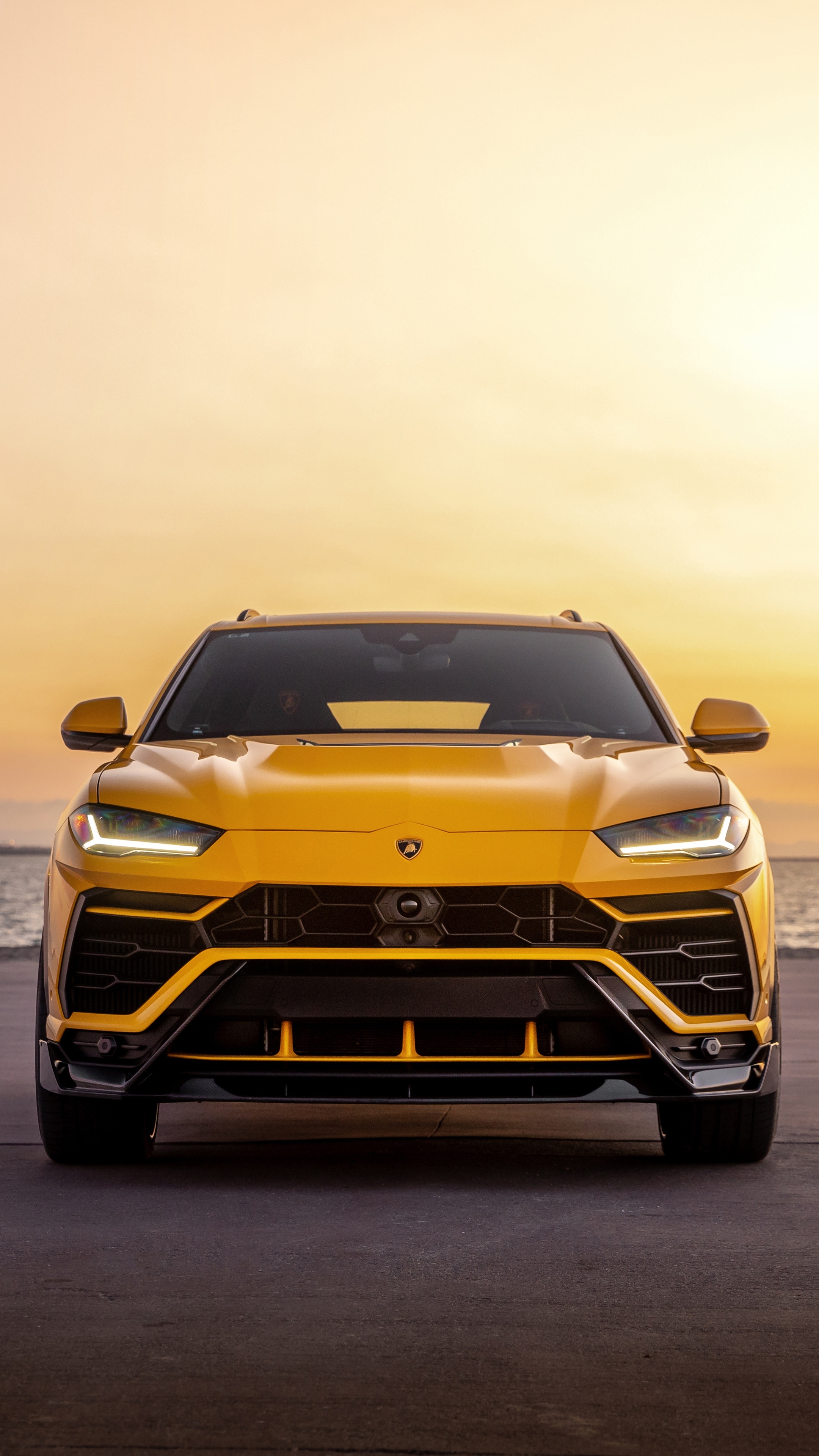 2160x3840 Lamborghini Urus. Yellow. Car Wallpaper Download, Phone