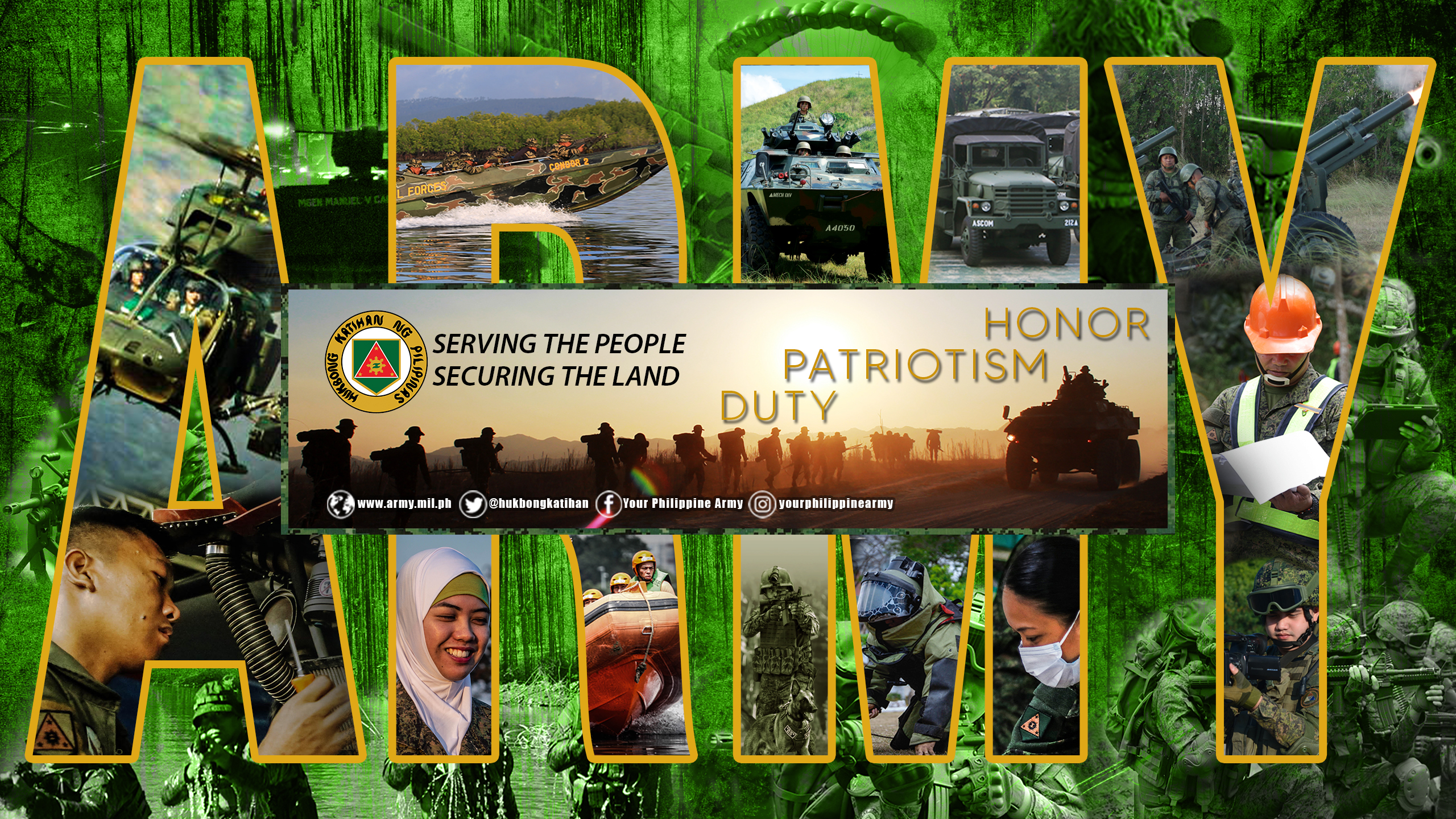 2560x1440 Philippine Army, Desktop