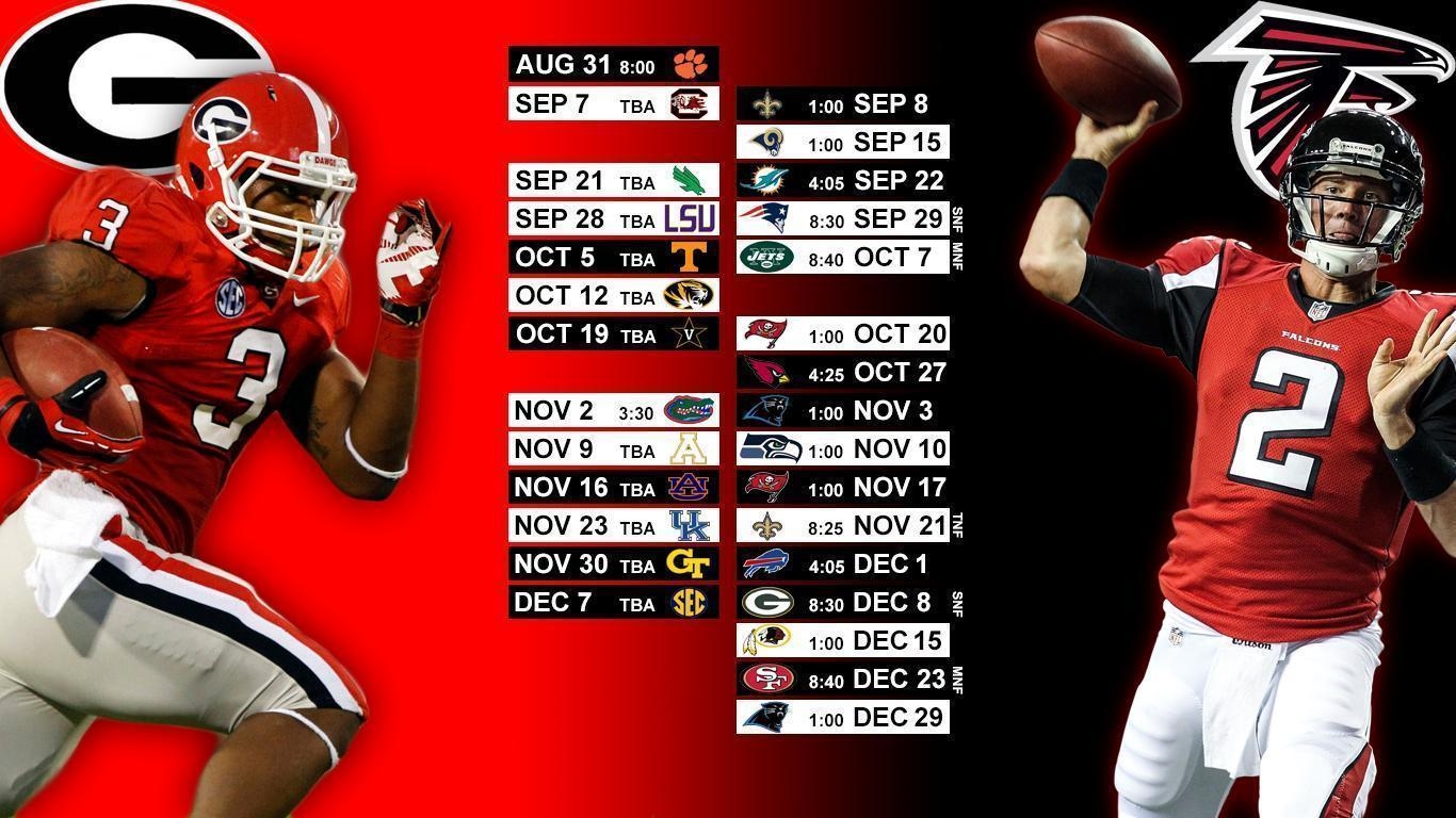 1370x770 FEATURED FALCONS LINK: Falcons UGA Wallpaper. Falcons South, Desktop