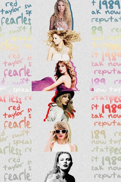 500x750 Taylor Swift All Albums Wallpaper Swift Album, Phone