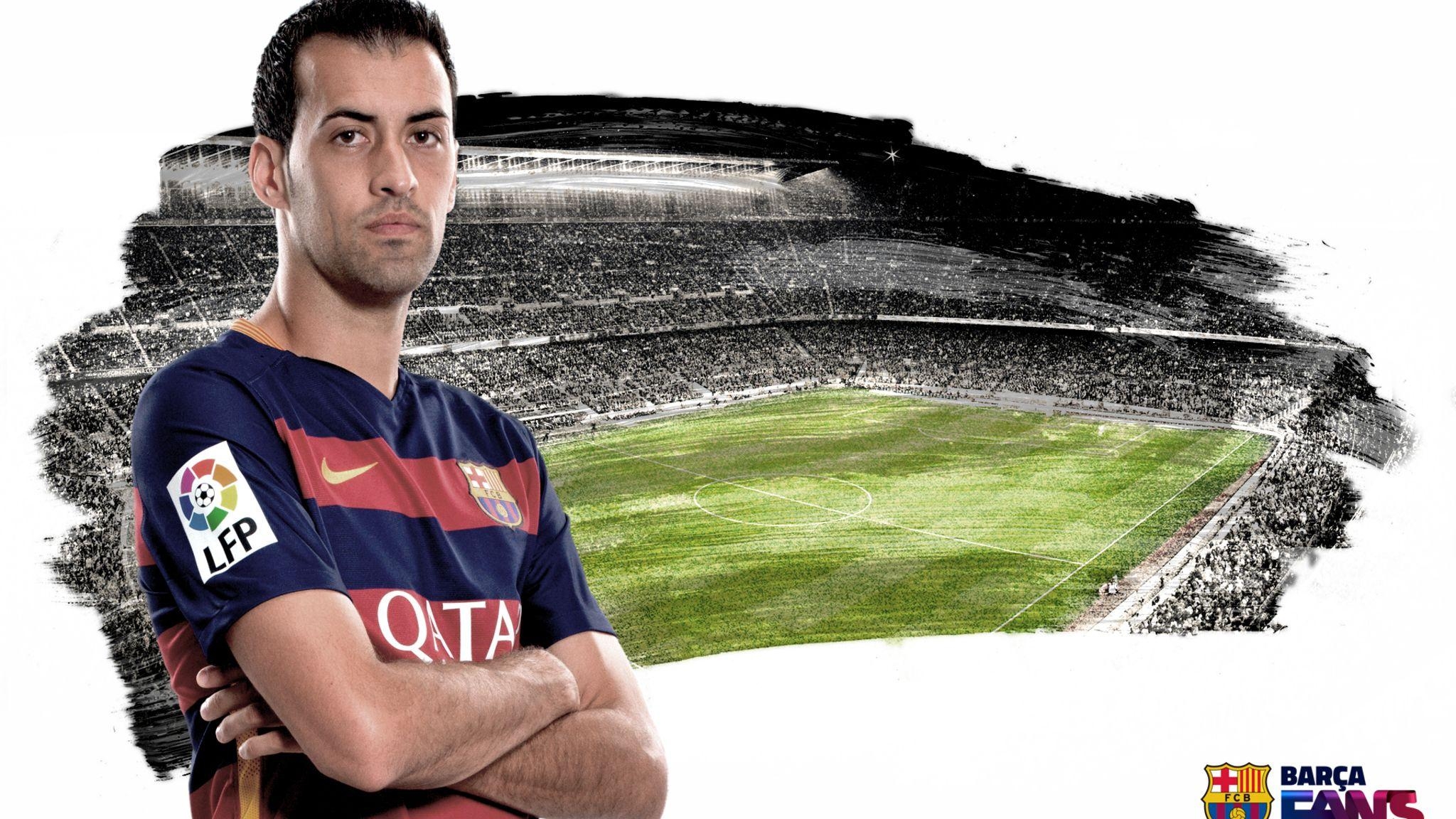 2050x1160 Download Sergio Busquets Fc Barcelona HD 4k Wallpaper, Desktop