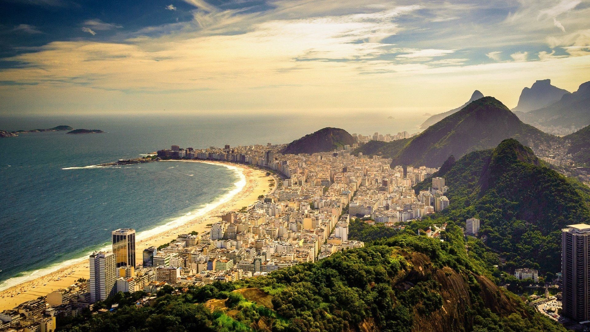 1920x1080 Must See Places In Rio De Janeiro, Brazil, Desktop