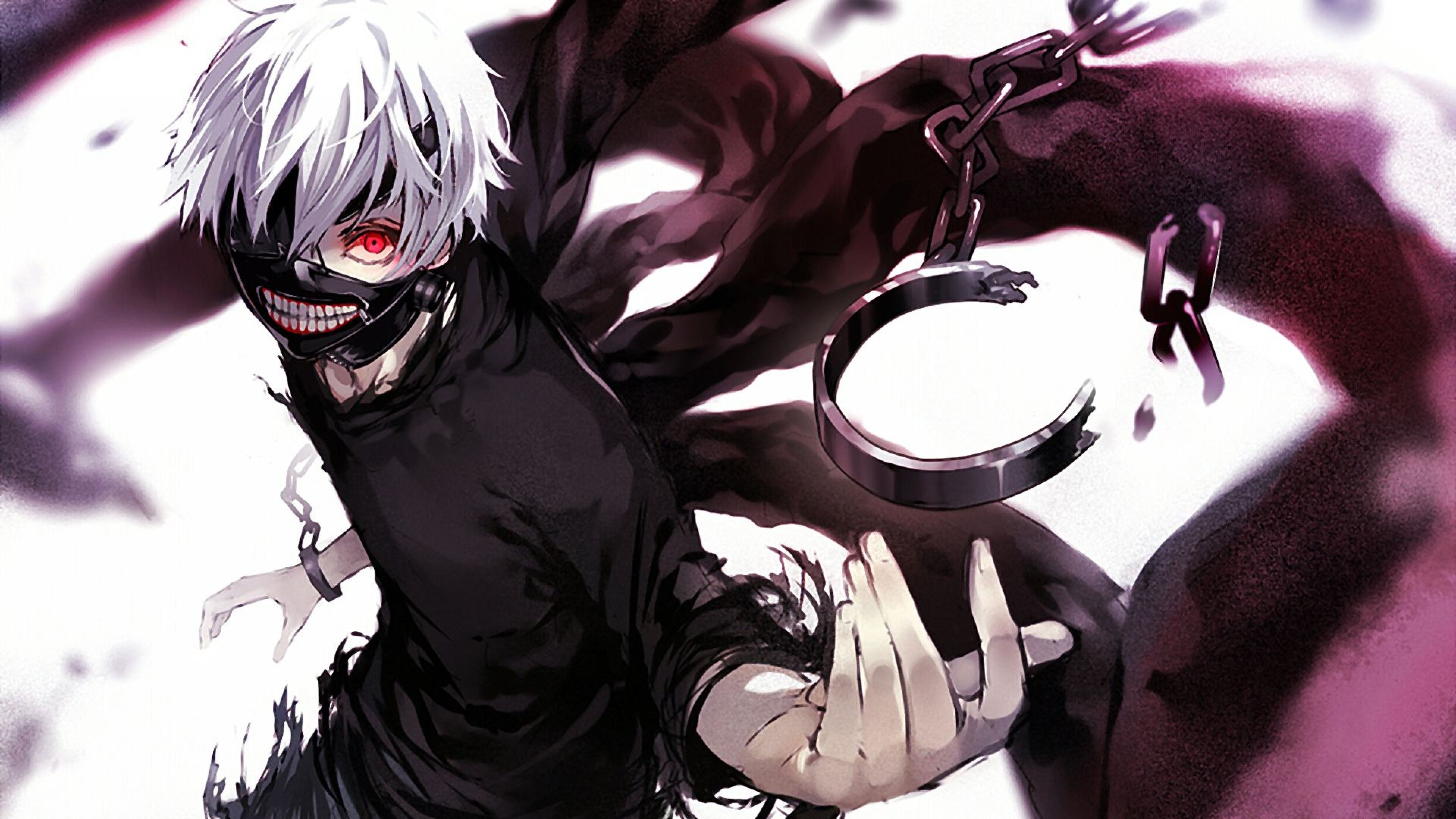 3840x2160 Tokyo Ghoul Anime HD Wallpaper for Desktop and Mobiles 4K Ultra HD, Desktop