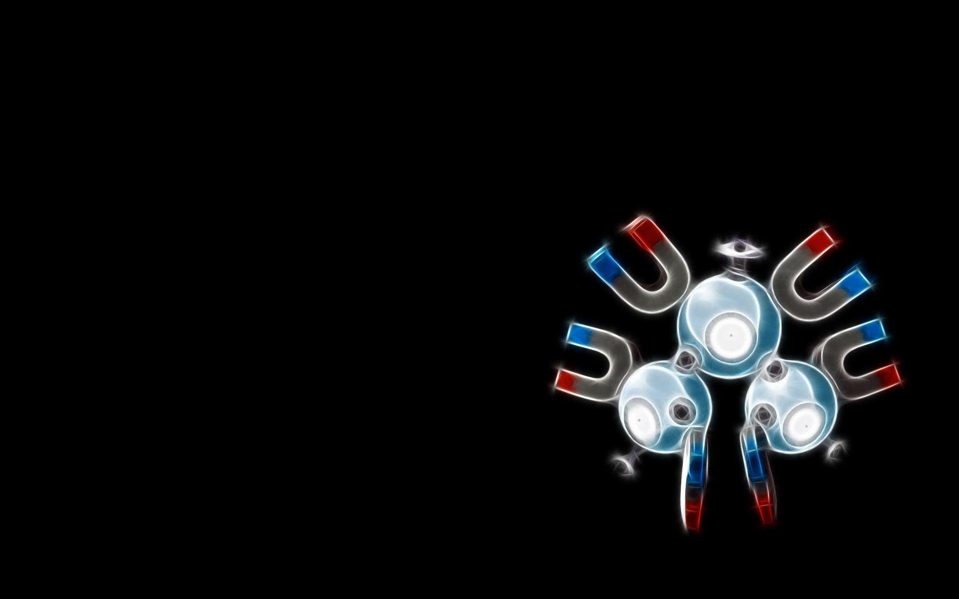 1920x1200 Pokemon black background magneton Wallpaper free desktop, Desktop