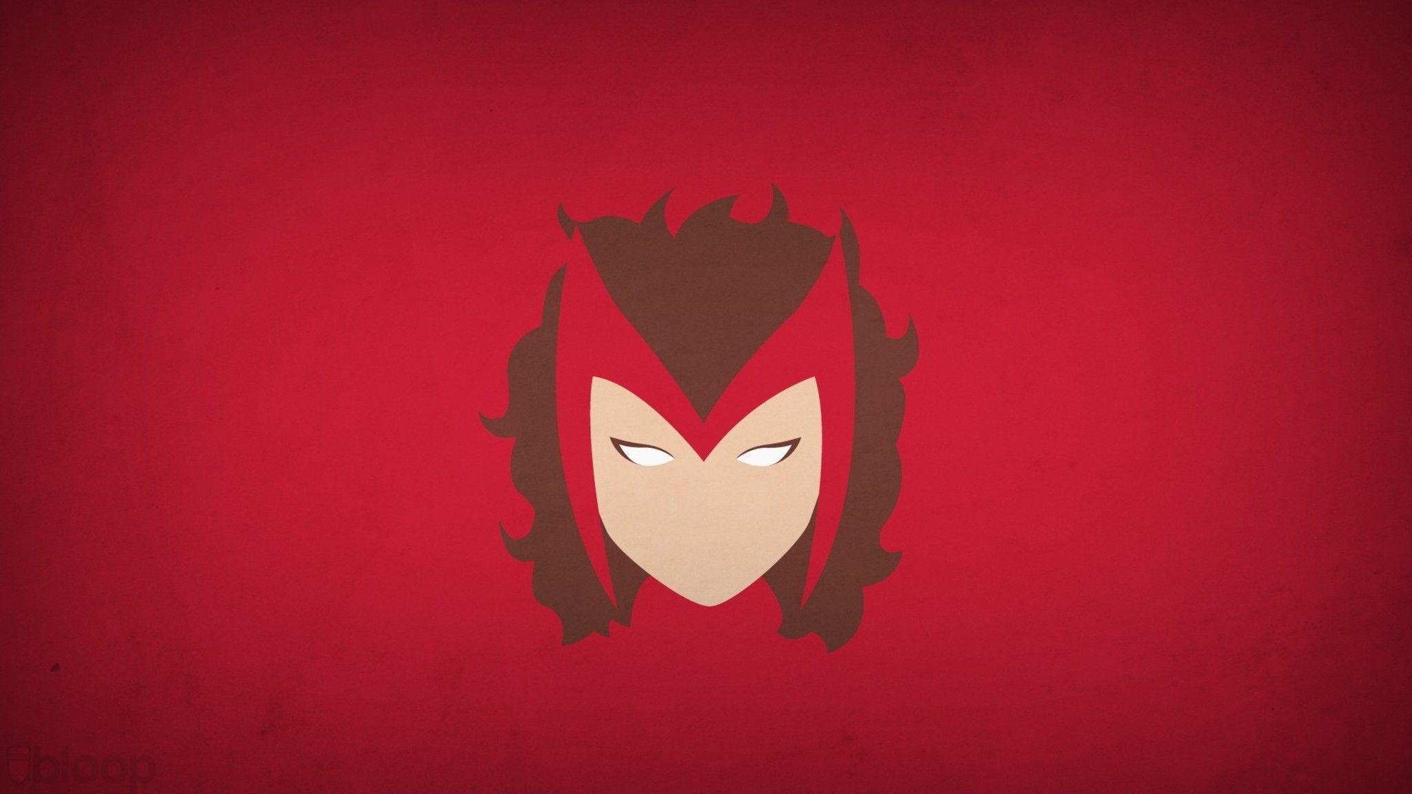 2050x1160 Download Scarlet Witch Minimalism HD Wallpaper In  Screen, Desktop