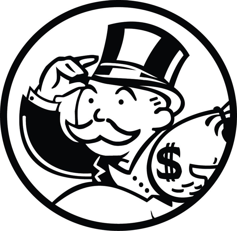 900x880 Clipart monopoly man, Desktop