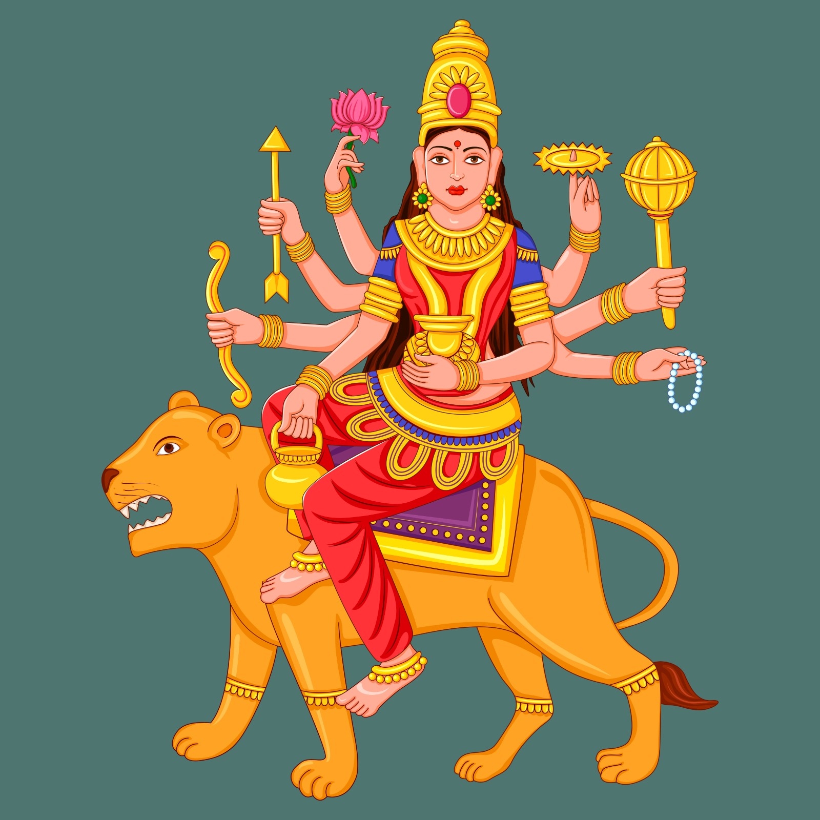 1600x1600 Navratri 2022 Day 4: Date, Colour of the Day, Maa Kushmanda Puja Vidhi, Shubh Muhurat, Mantra, Bhog and Significance, Phone