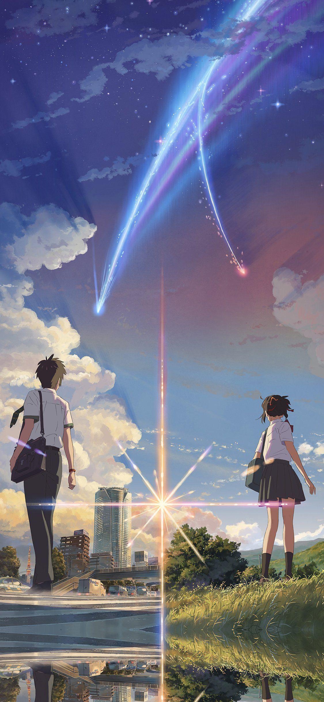 1130x2440 Anime Your Name iPhone Wallpaperilmupopuler394.blogspot.com, Phone