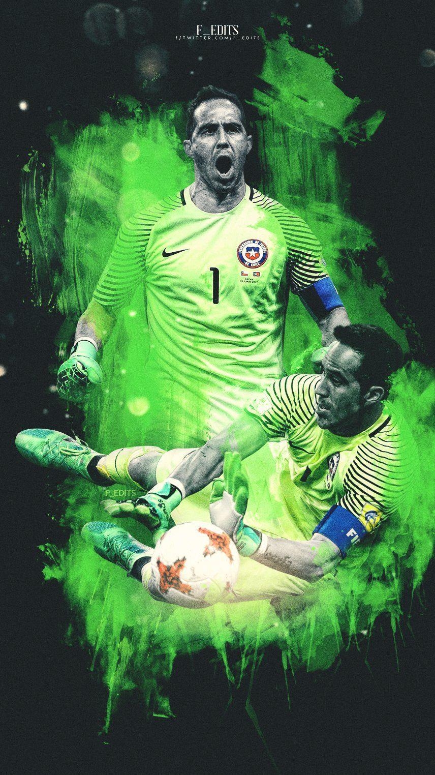 860x1530 Football Edits Bravo wallpaper #Chile, Phone